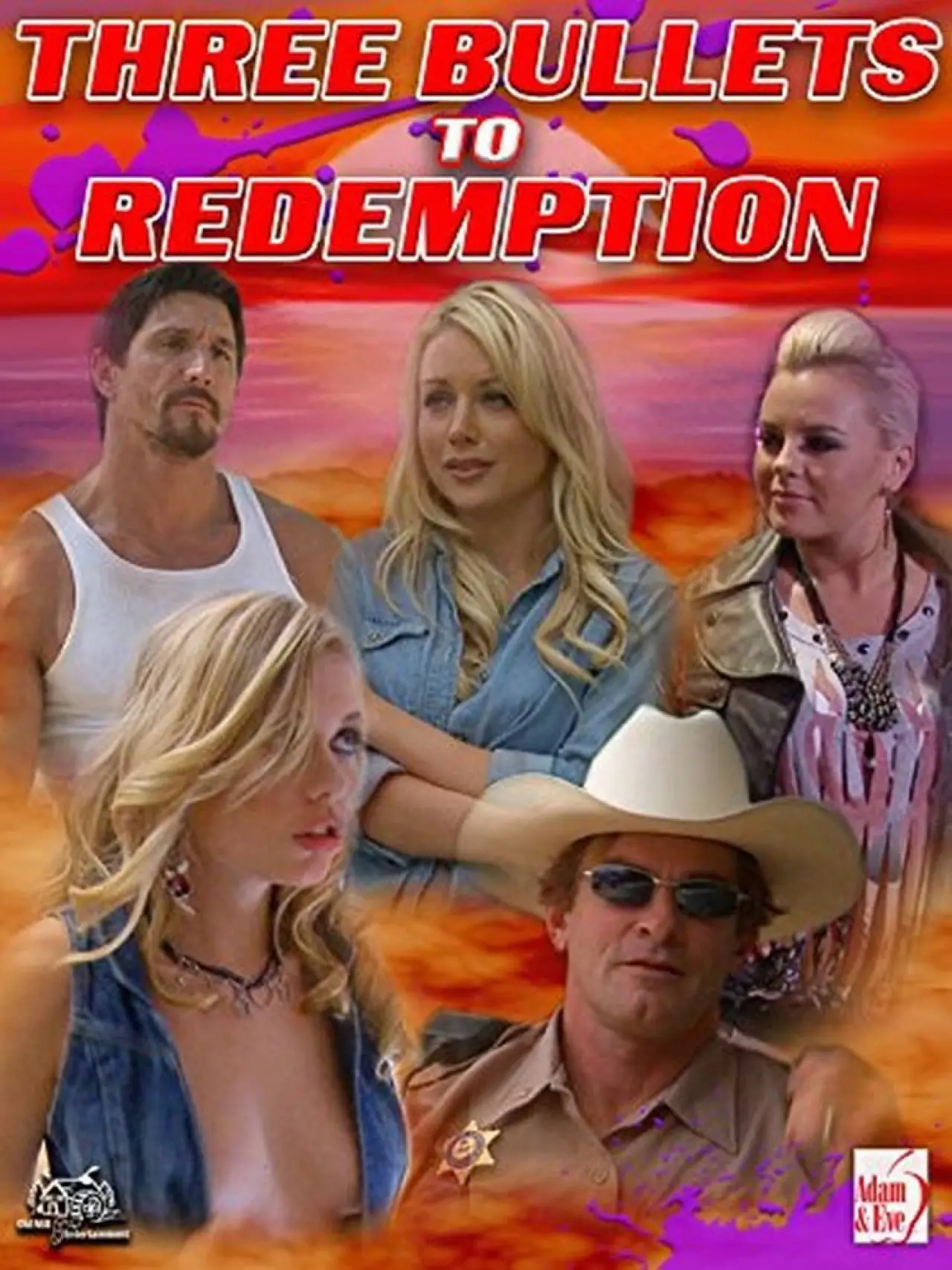 Movie poster "Three Bullets To Redemption"