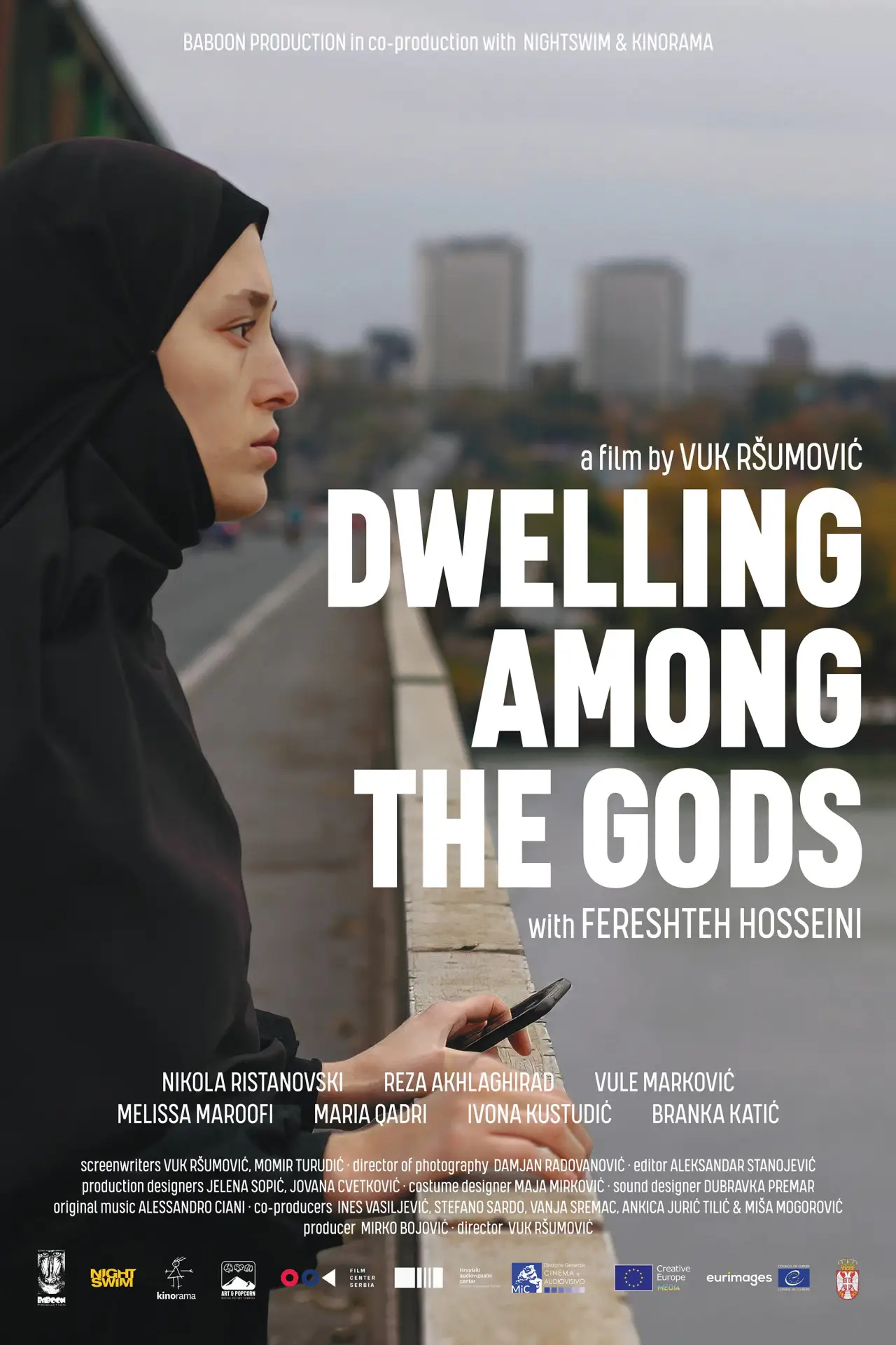 Movie poster "Dwelling Among the Gods"