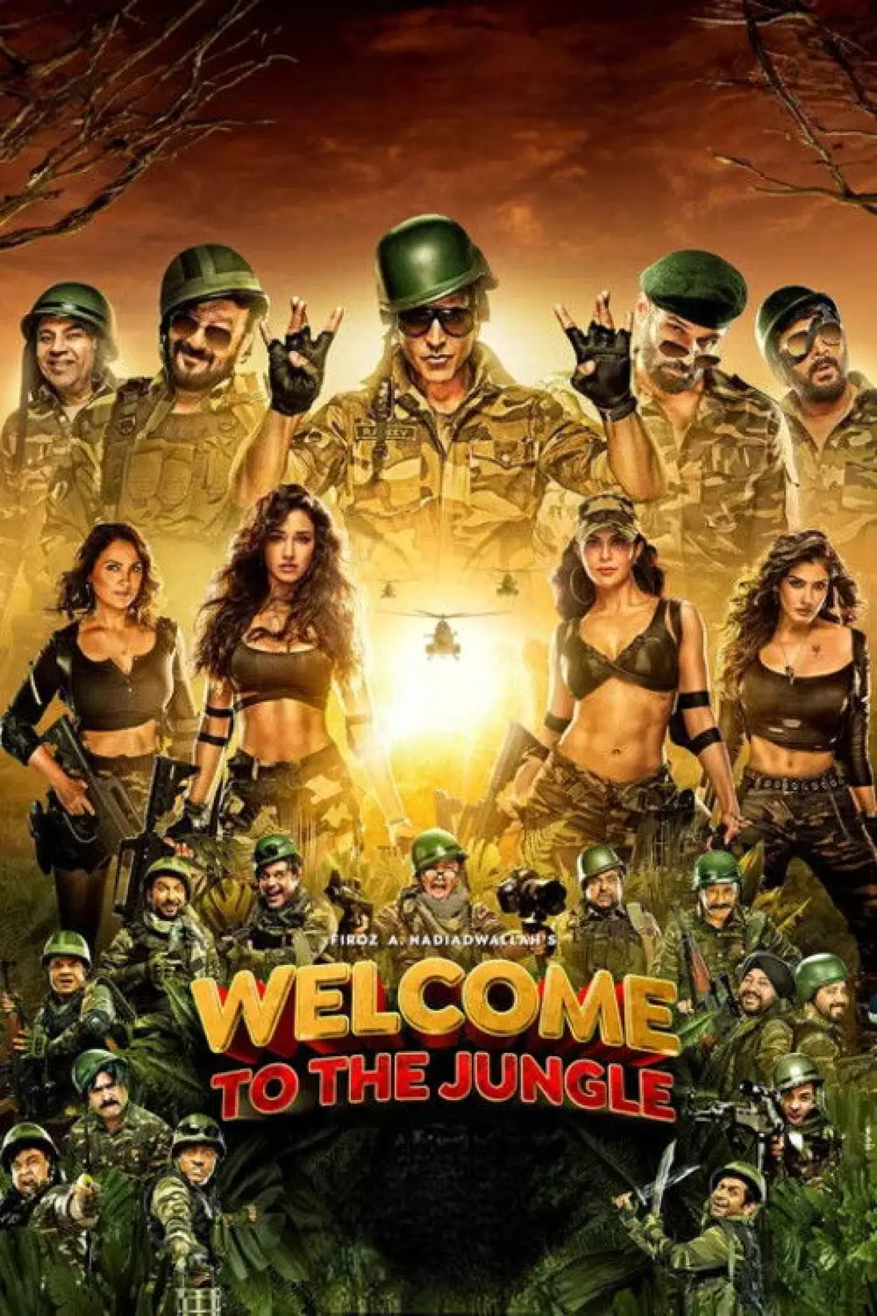 Movie poster "Welcome To The Jungle"