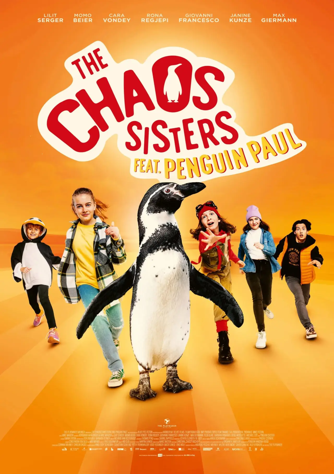 Movie poster "Die Chaosschwestern und Pinguin Paul"