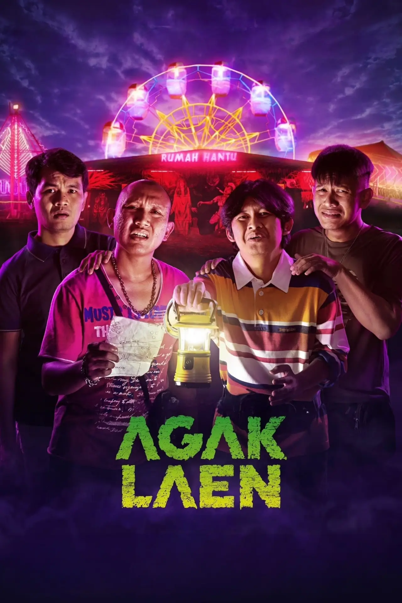 Movie poster "Agak Laen"