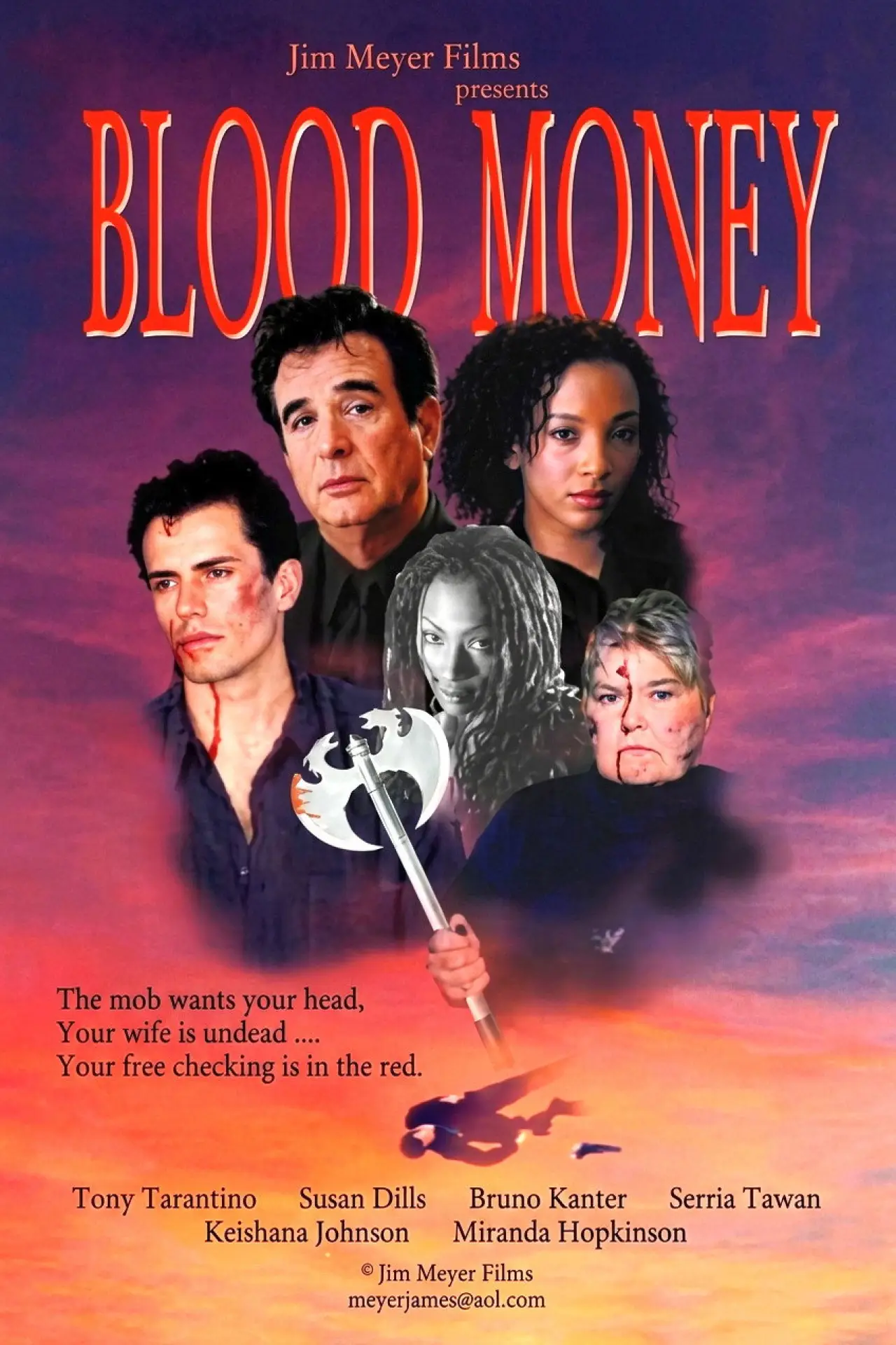 Movie poster "Blood Money"