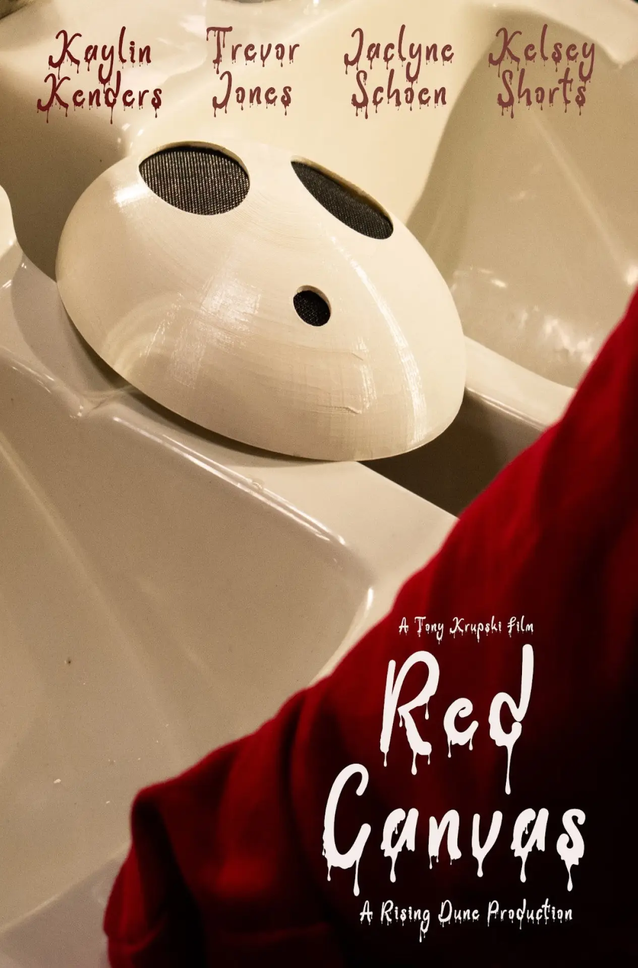 Movie poster "Red Canvas"