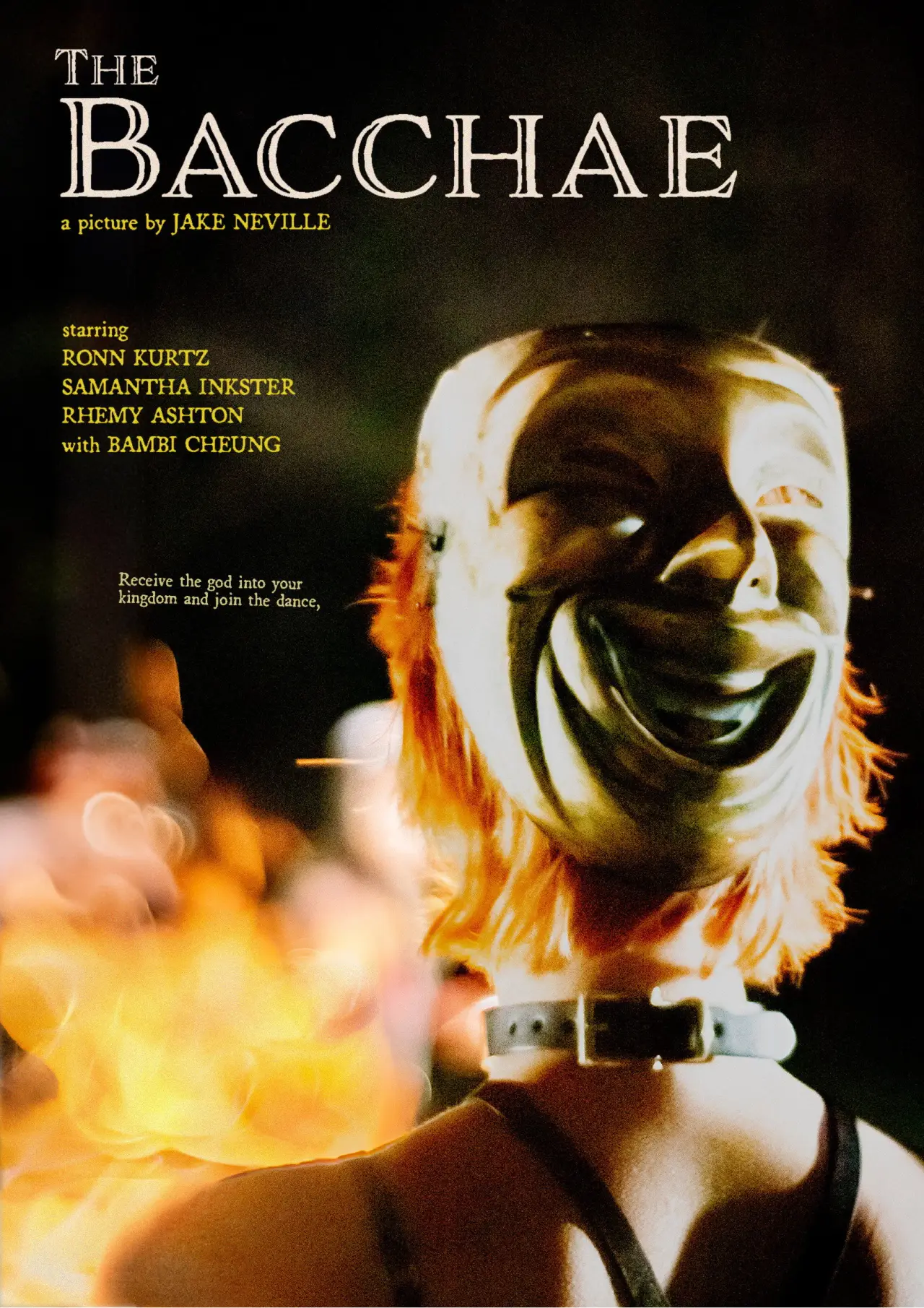 Movie poster "The Bacchae"