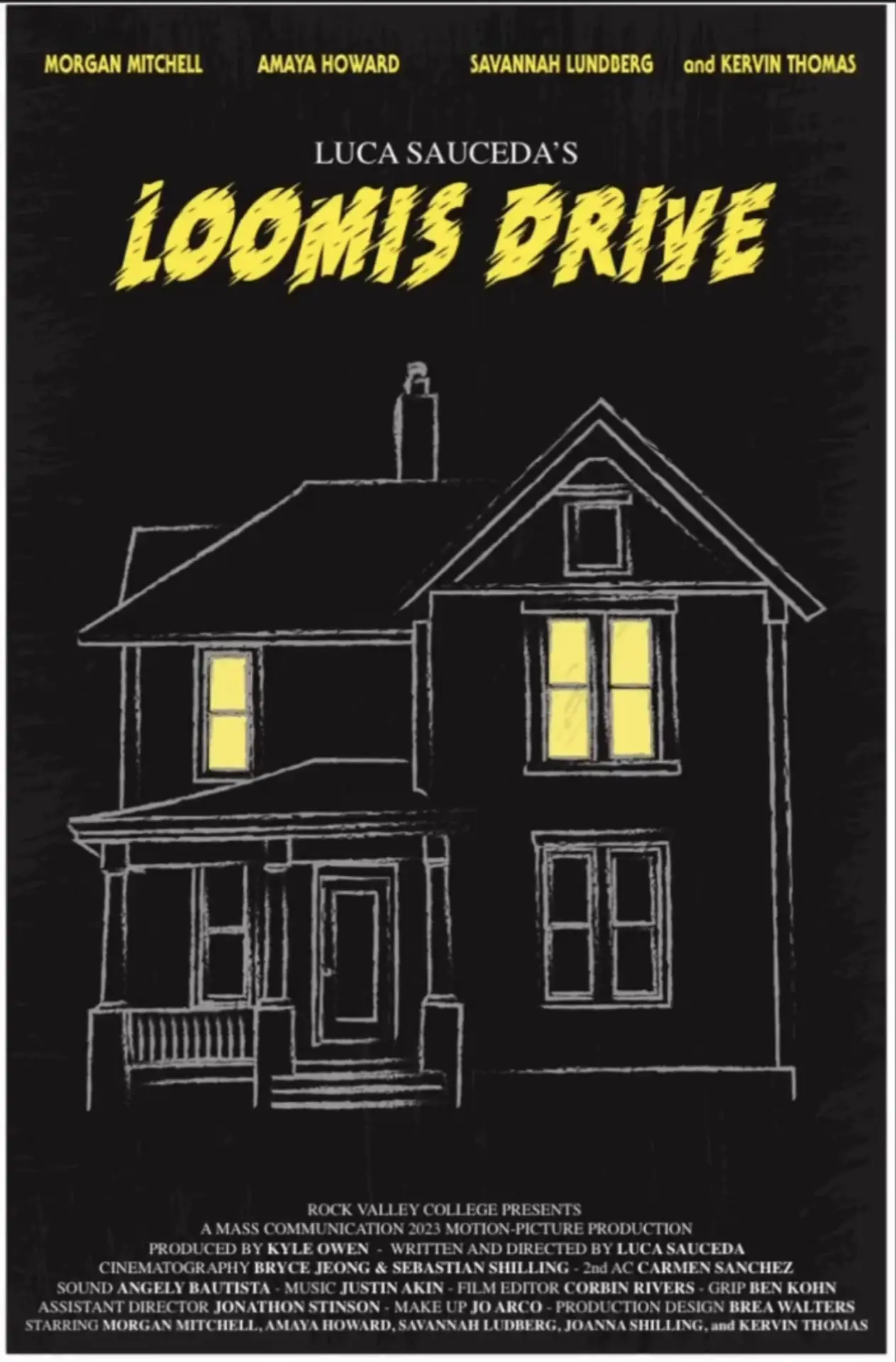 Movie poster "Loomis Drive"