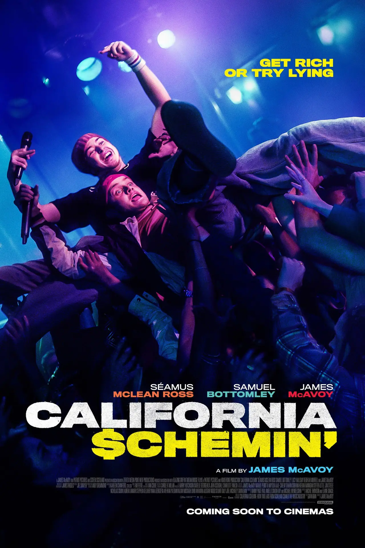 Movie poster "California Schemin