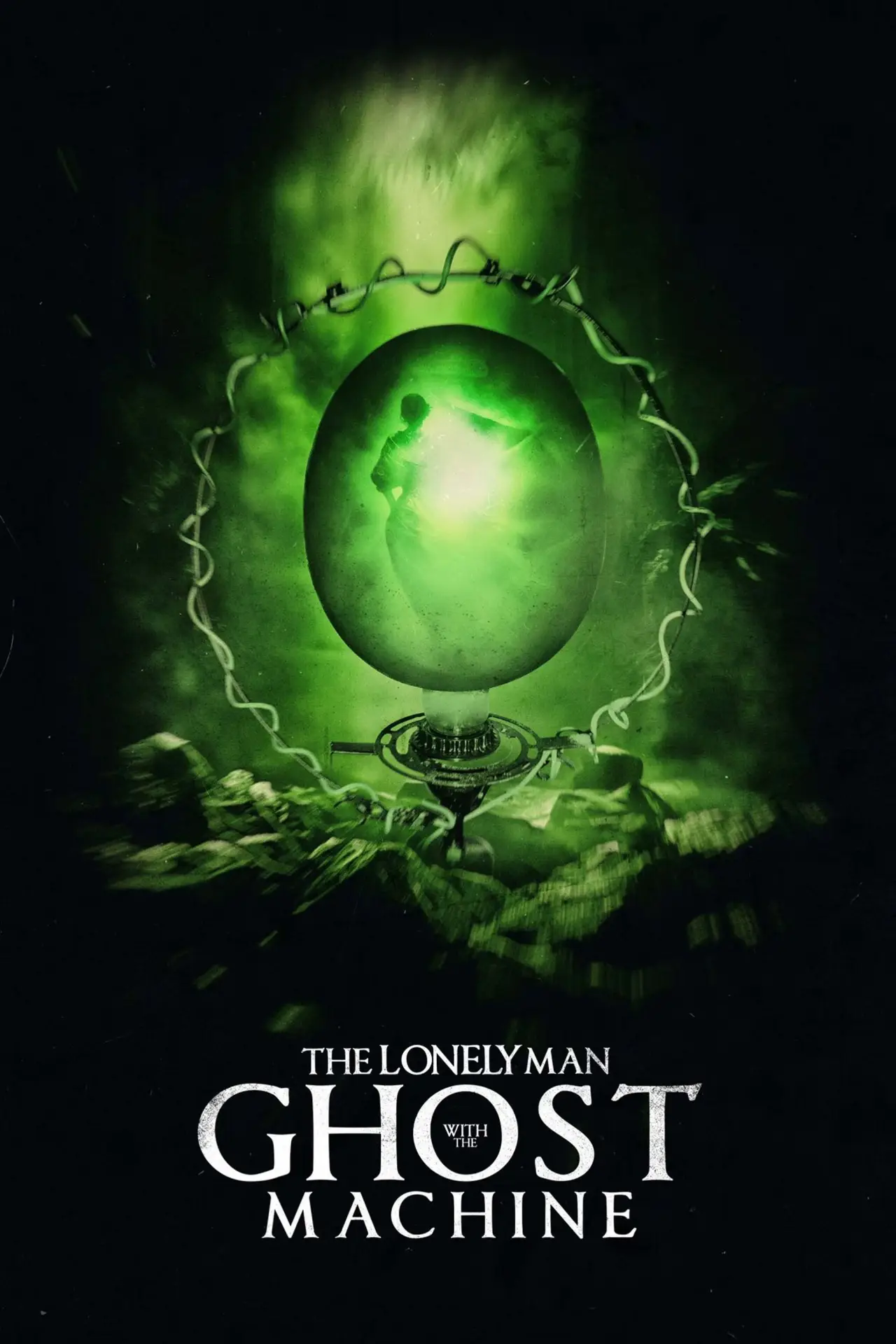 Movie poster "The Lonely Man with the Ghost Machine"