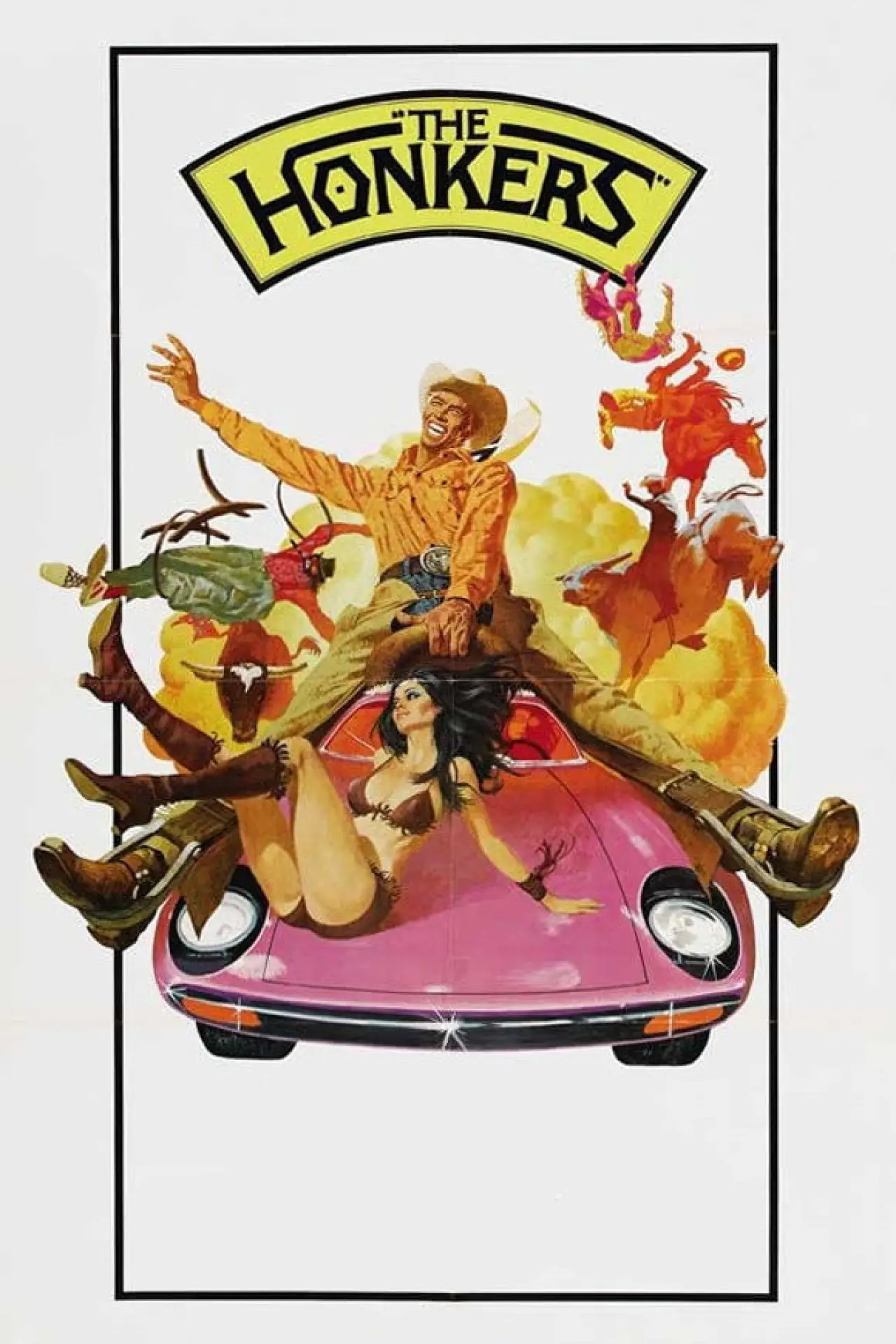 Movie poster "The Honkers"