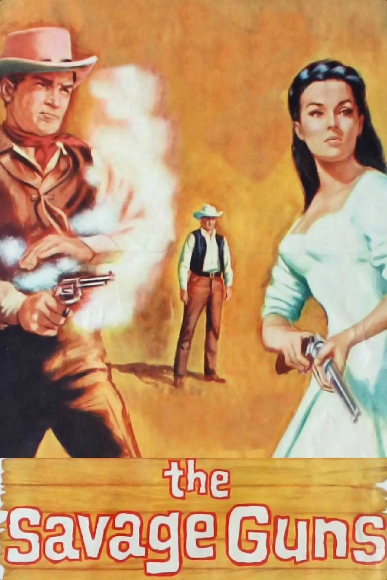 Movie poster "The Savage Guns"
