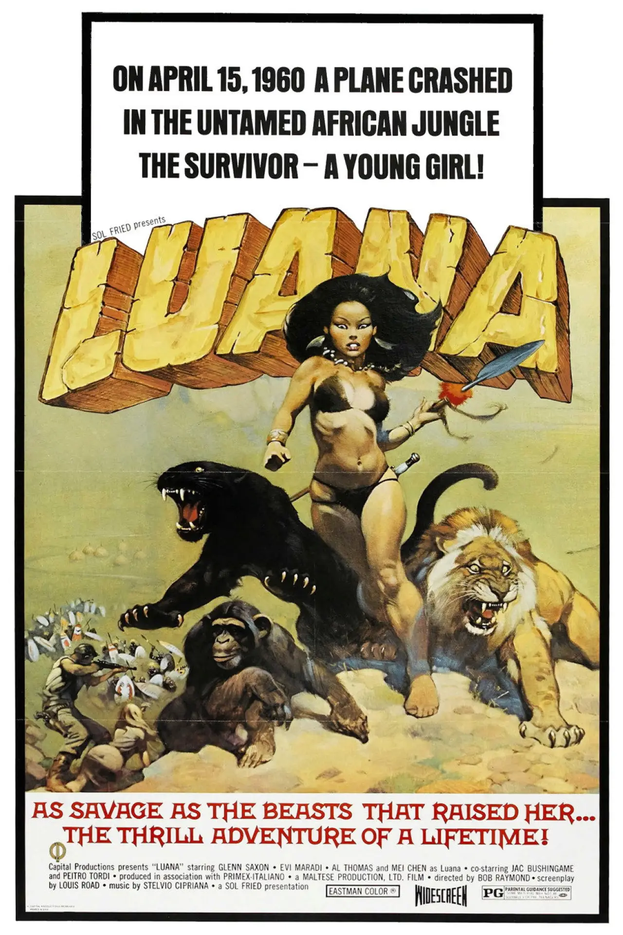 Movie poster "Luana"