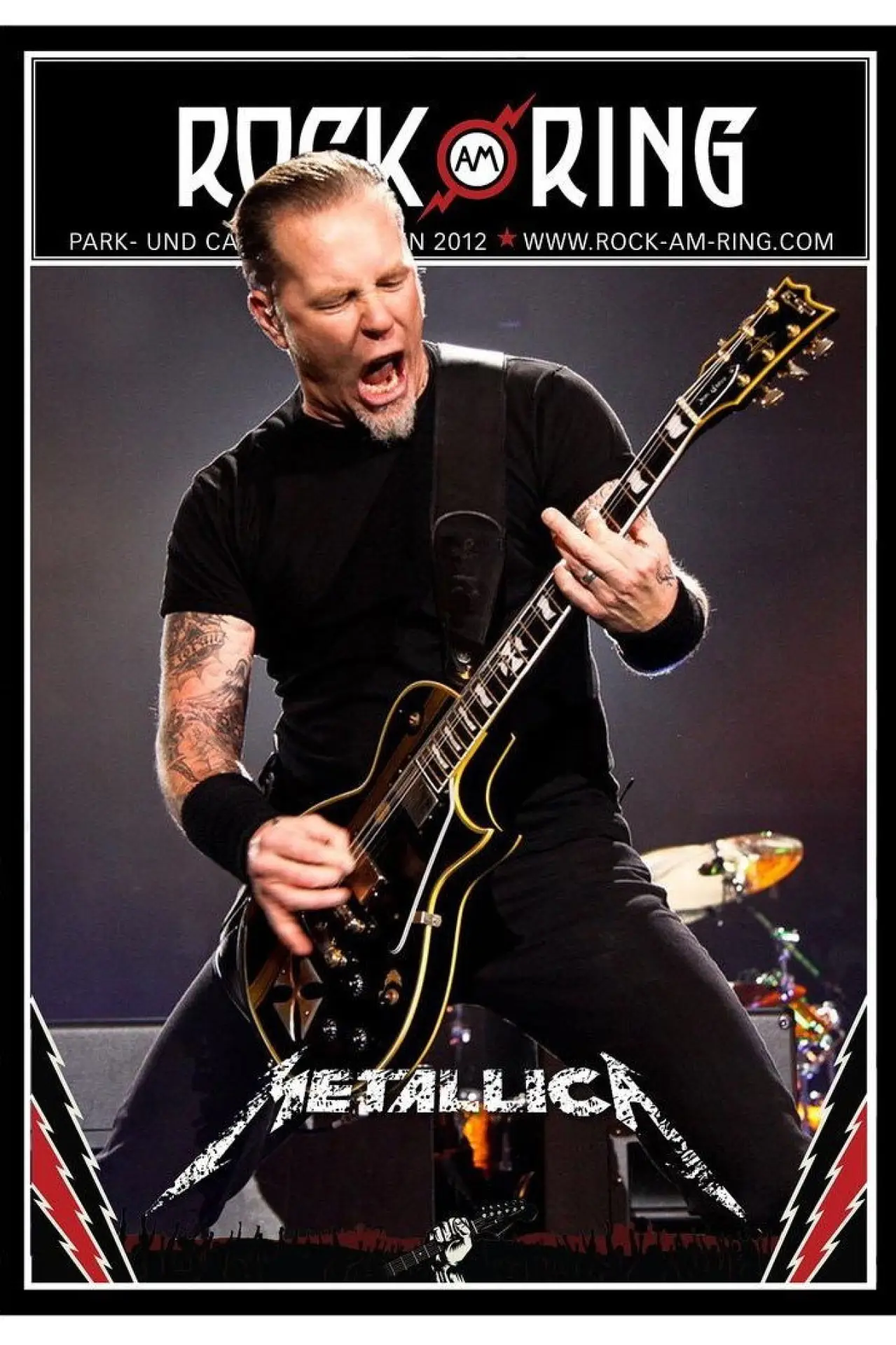 Movie poster "Metallica: Rock AM Ring 2012"