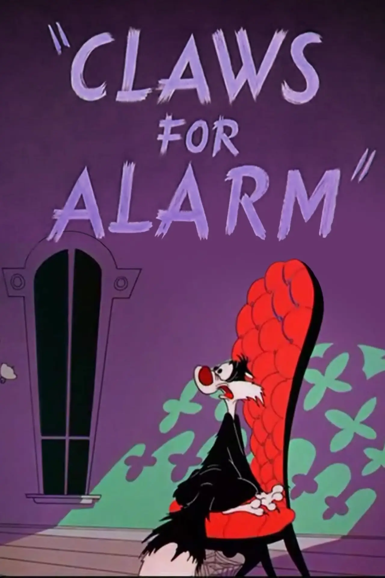 Movie poster "Claws for Alarm"