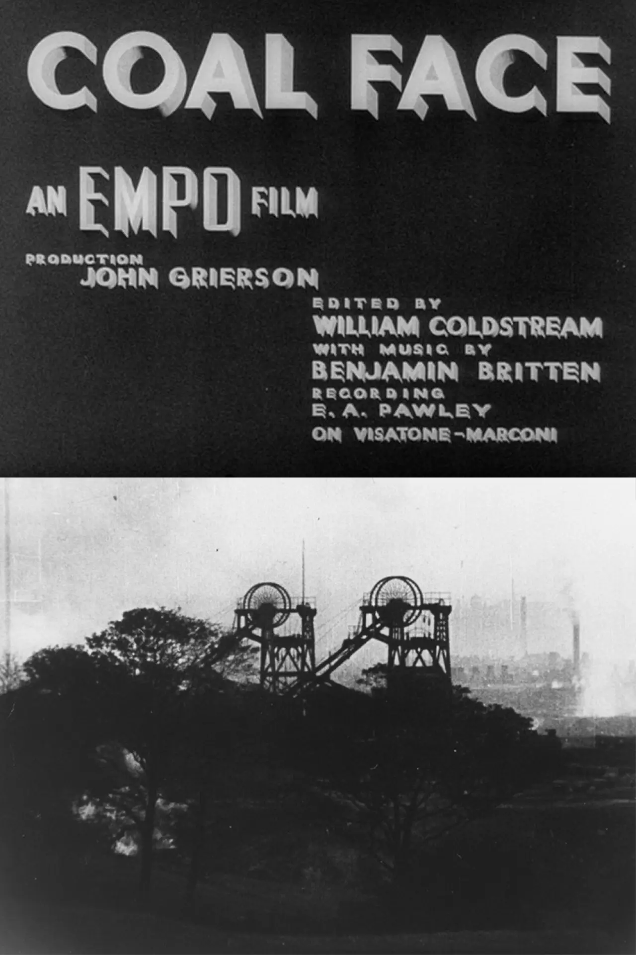 Movie poster "Coal Face"