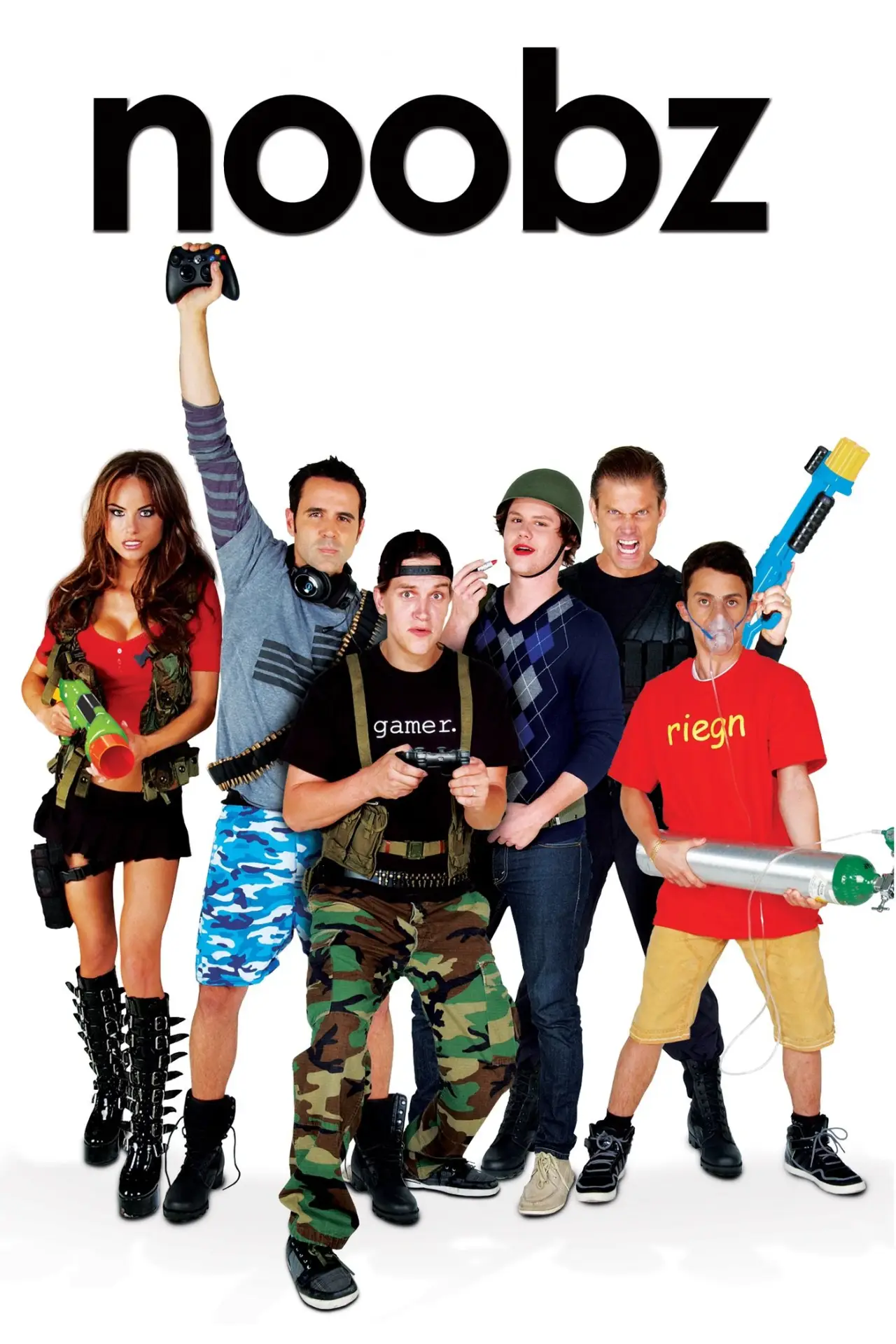 Movie poster "Noobz"