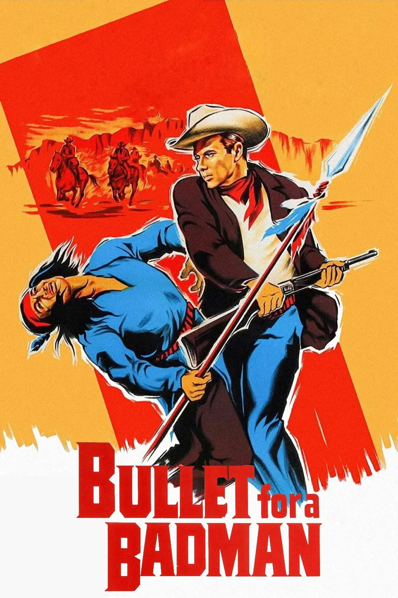Movie poster "Bullet for a Badman"