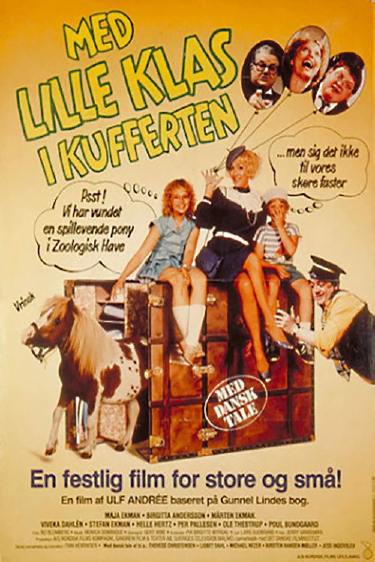 Movie poster "Med Lill-Klas i kappsäcken"