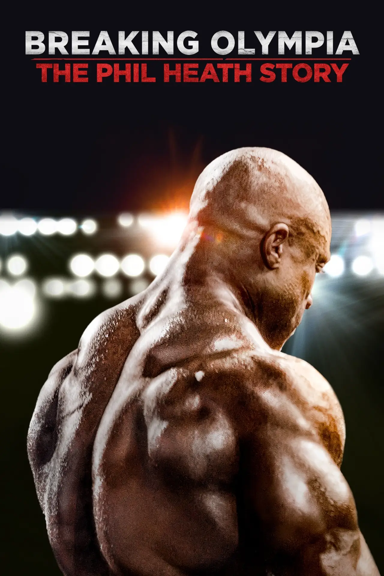 Movie poster "Breaking Olympia: The Phil Heath Story"