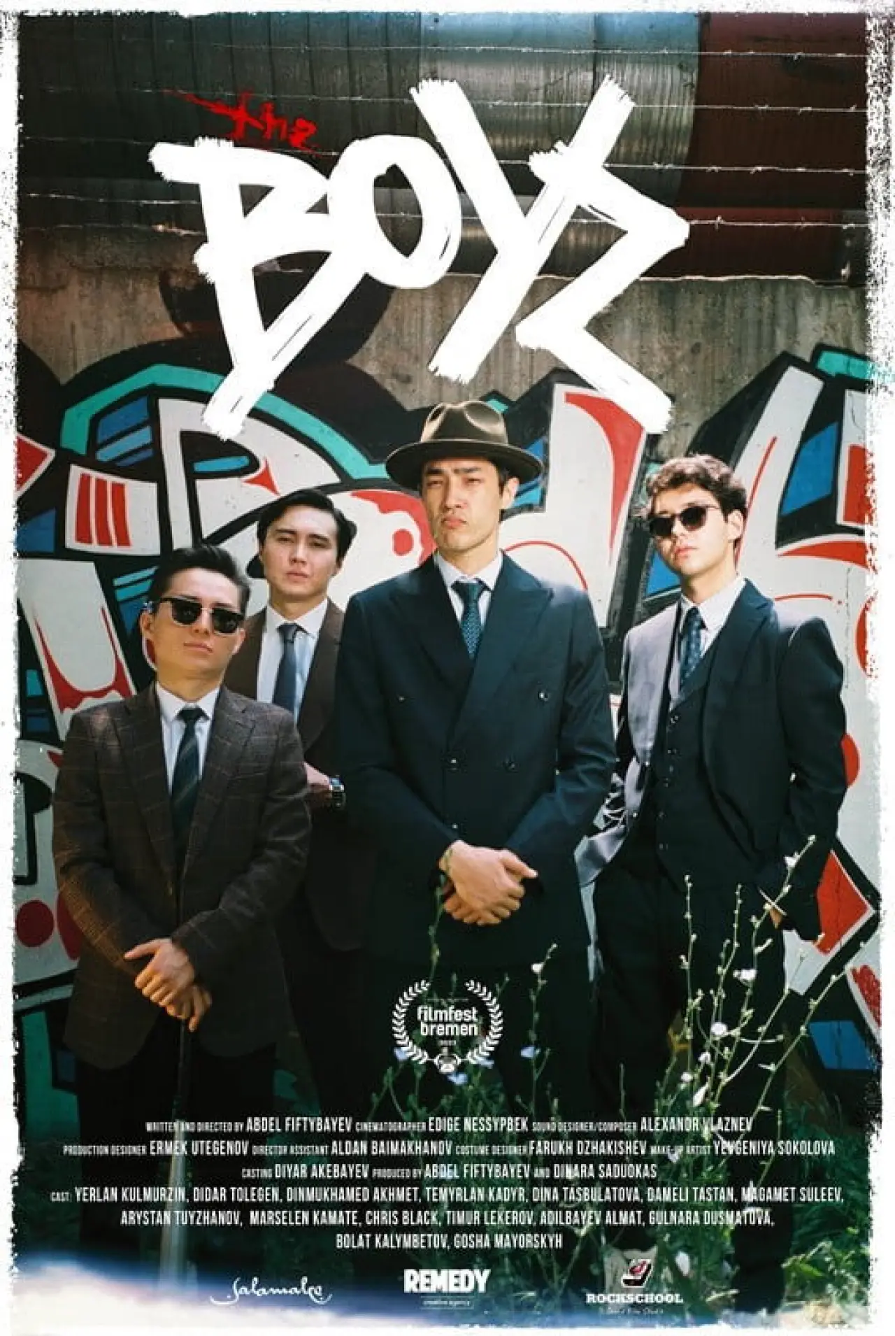 Movie poster "The Boyz"