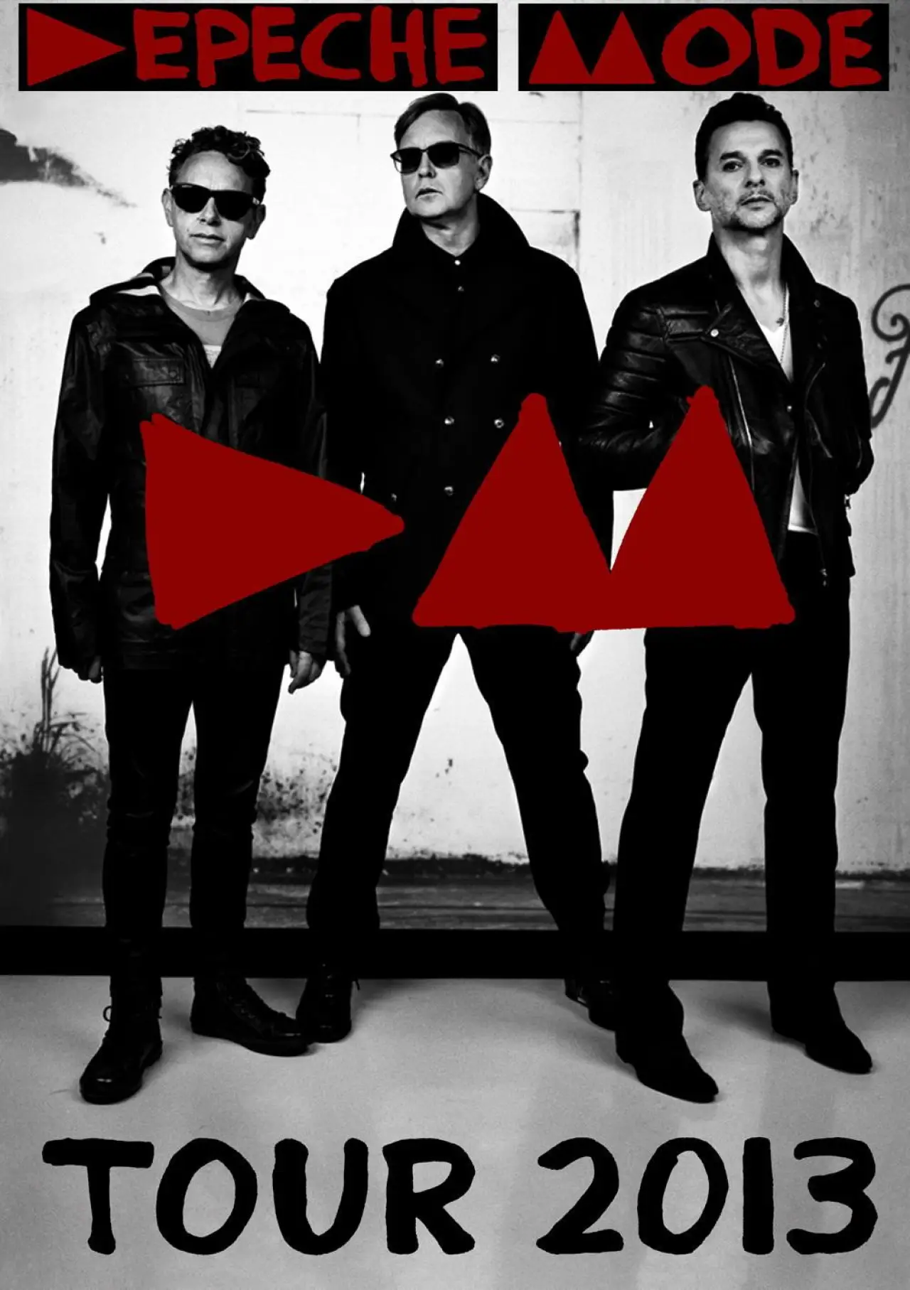 Movie poster "Depeche Mode - The delta machine tour"