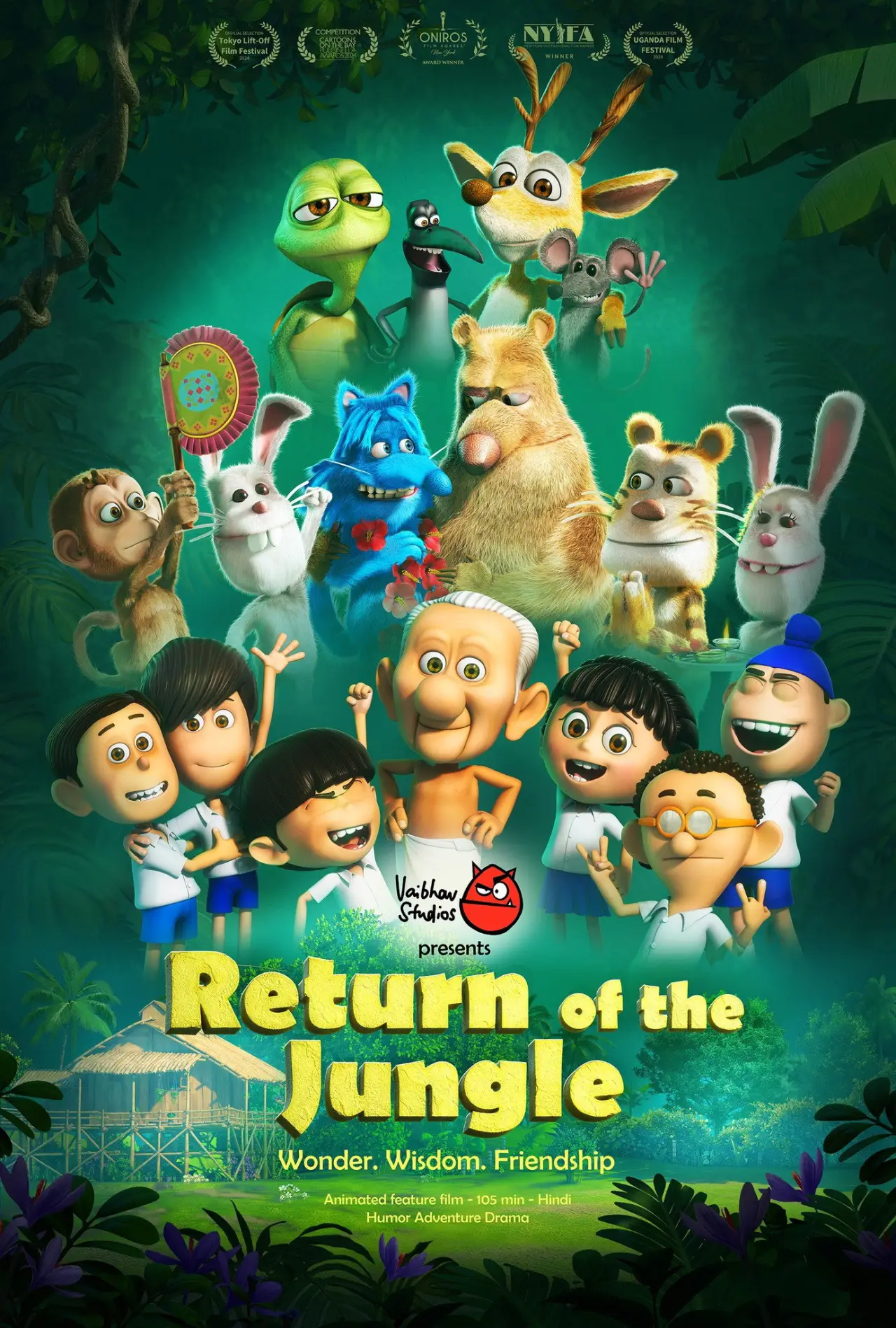 Movie poster "Return of the Jungle"