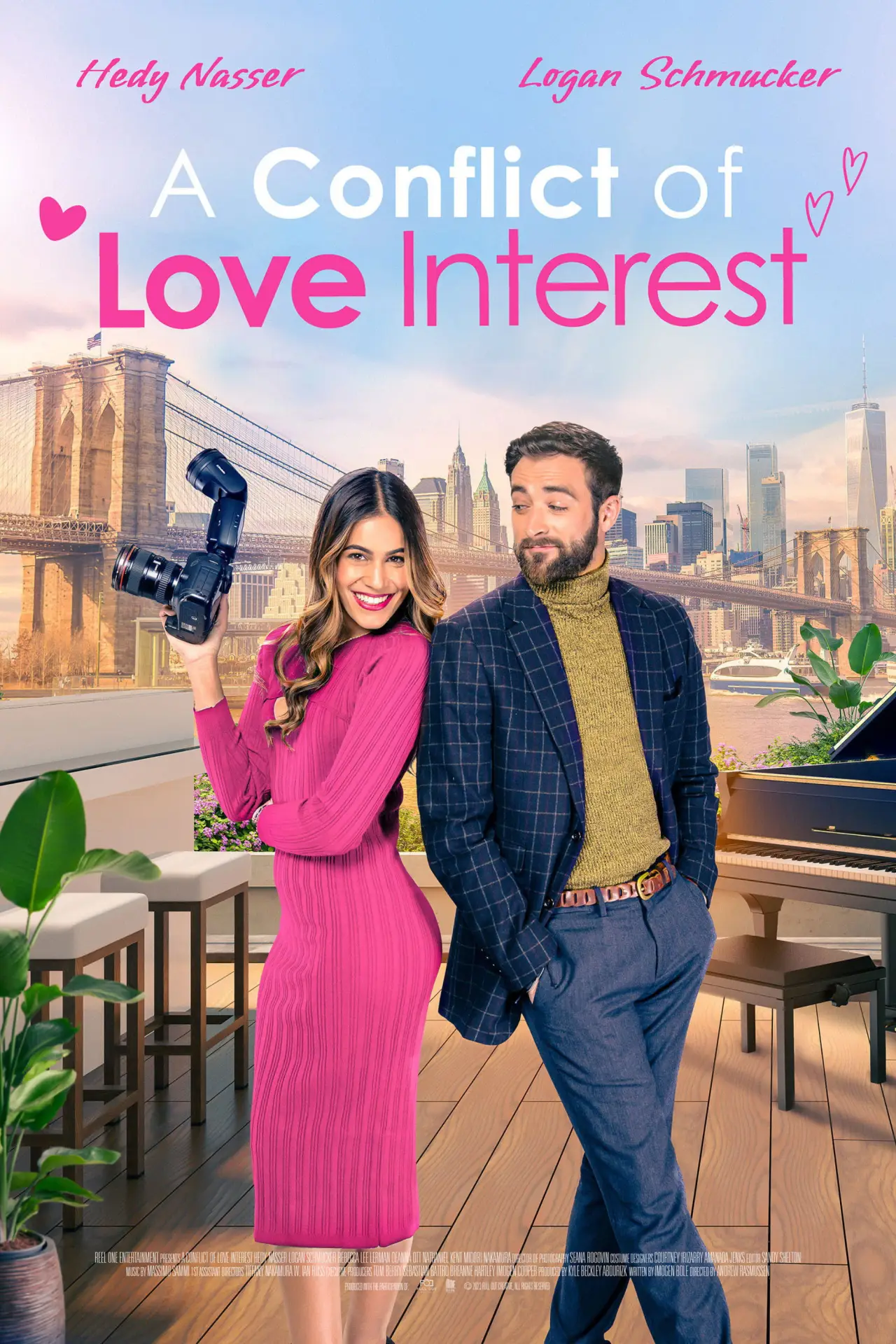 Movie poster "A Conflict of Love Interest"