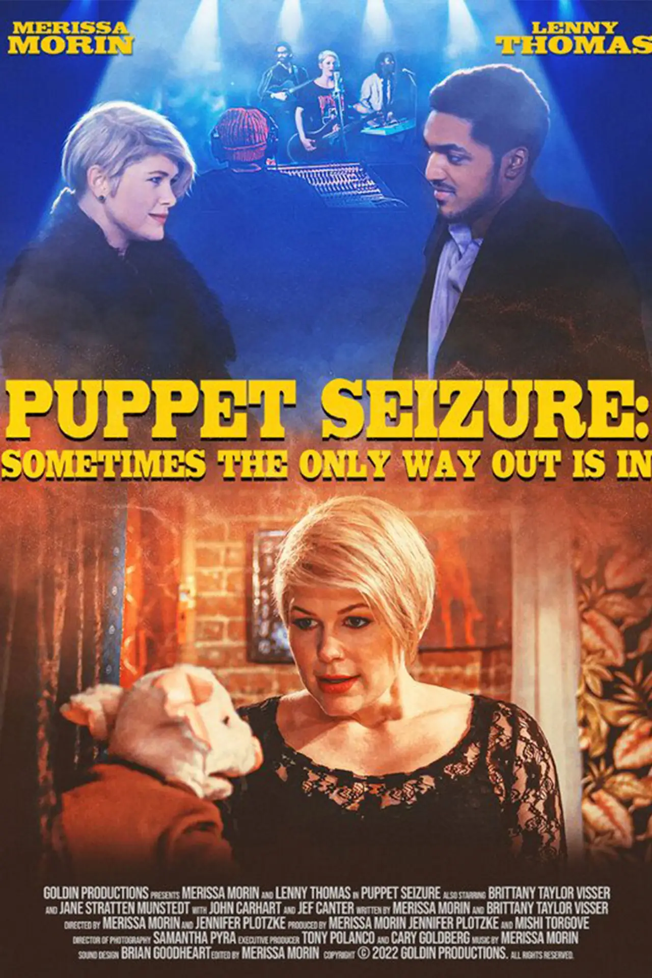 Movie poster "Puppet Seizure"