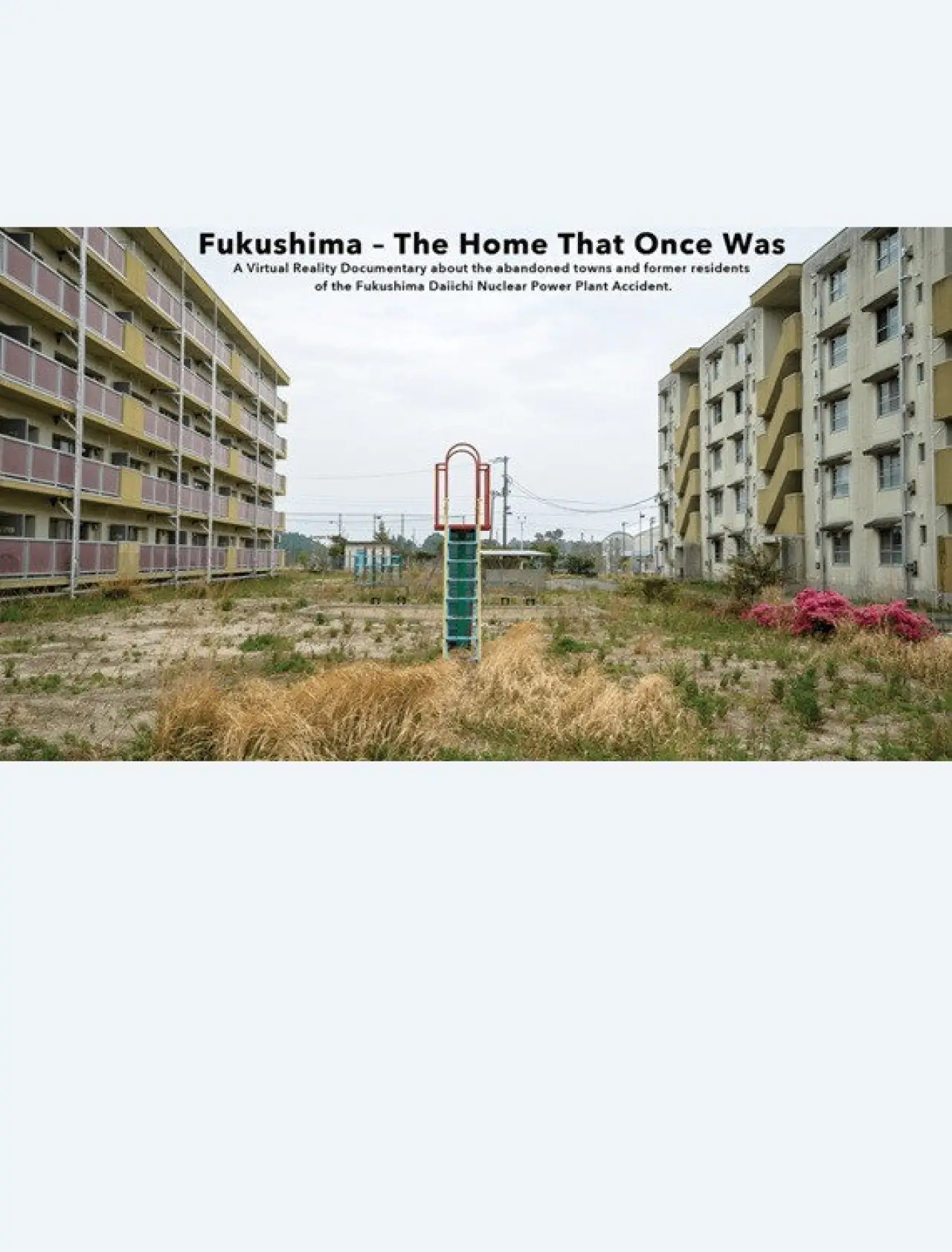 Movie poster "Fukushima - The Home That Once Was"