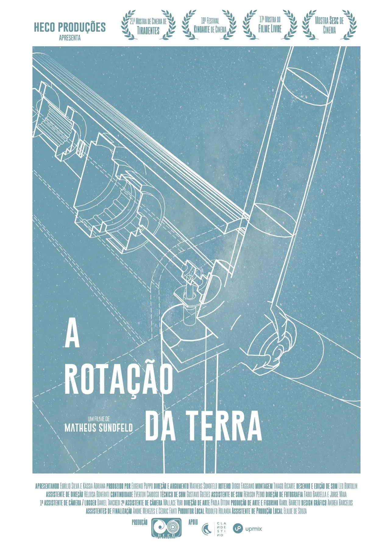 Movie poster "A Rotação da Terra"