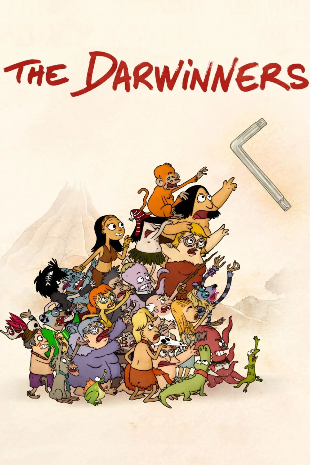 Movie poster "The Darwinners"
