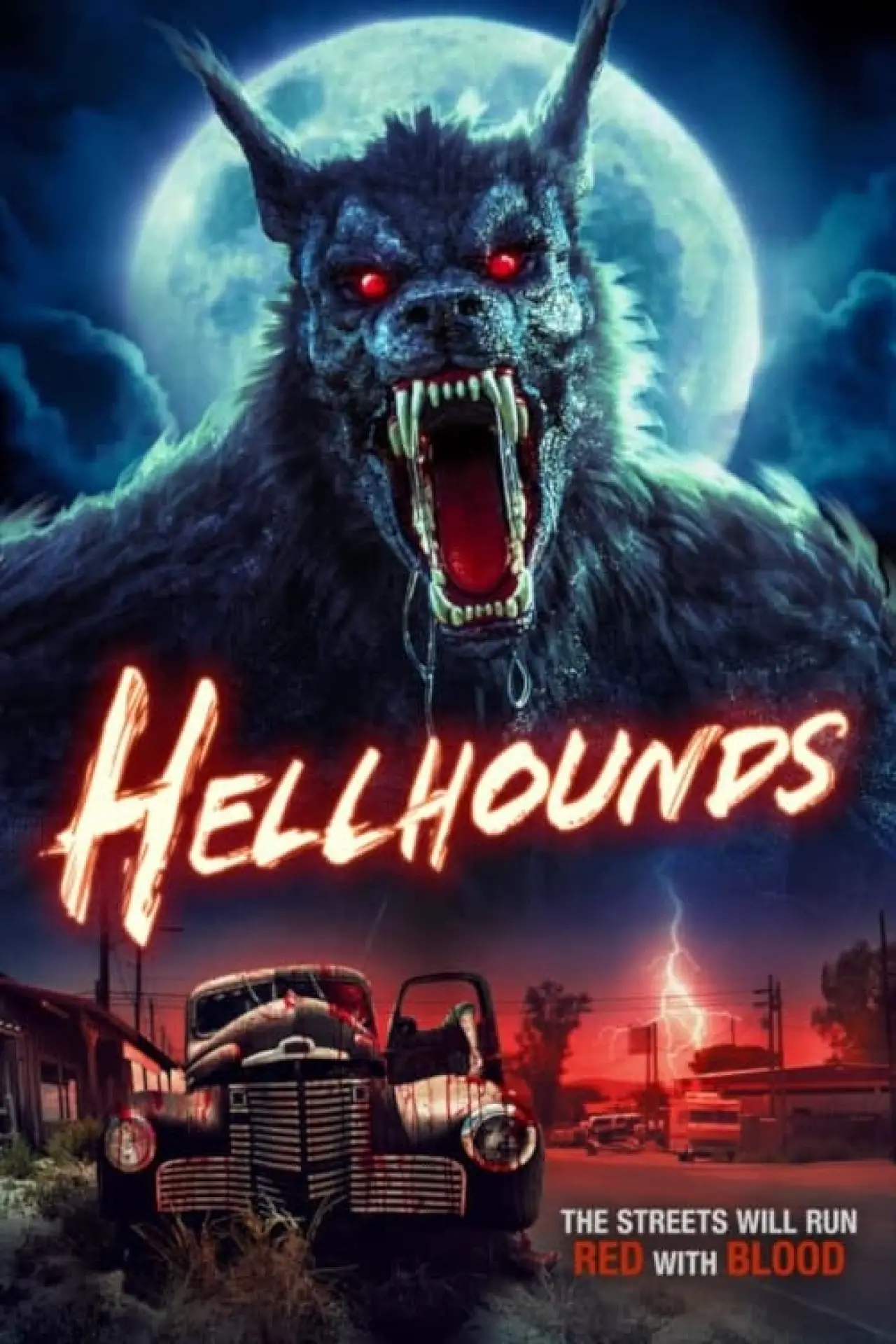 Movie poster "Hellhounds"