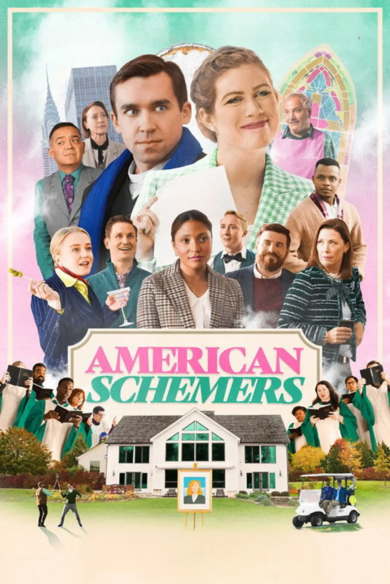 Movie poster "American Schemers"