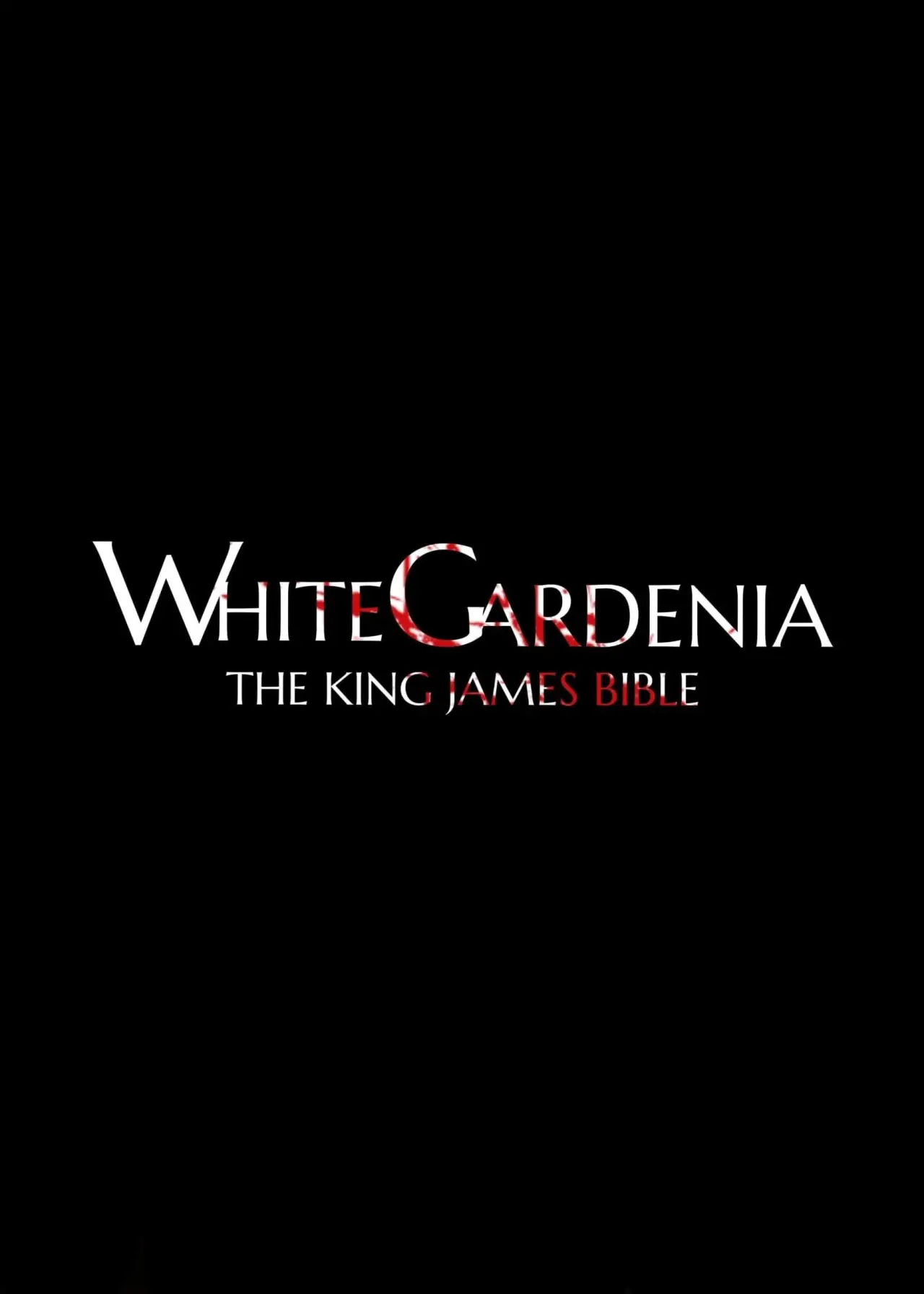Movie poster "White Gardenia: The King James Bible"