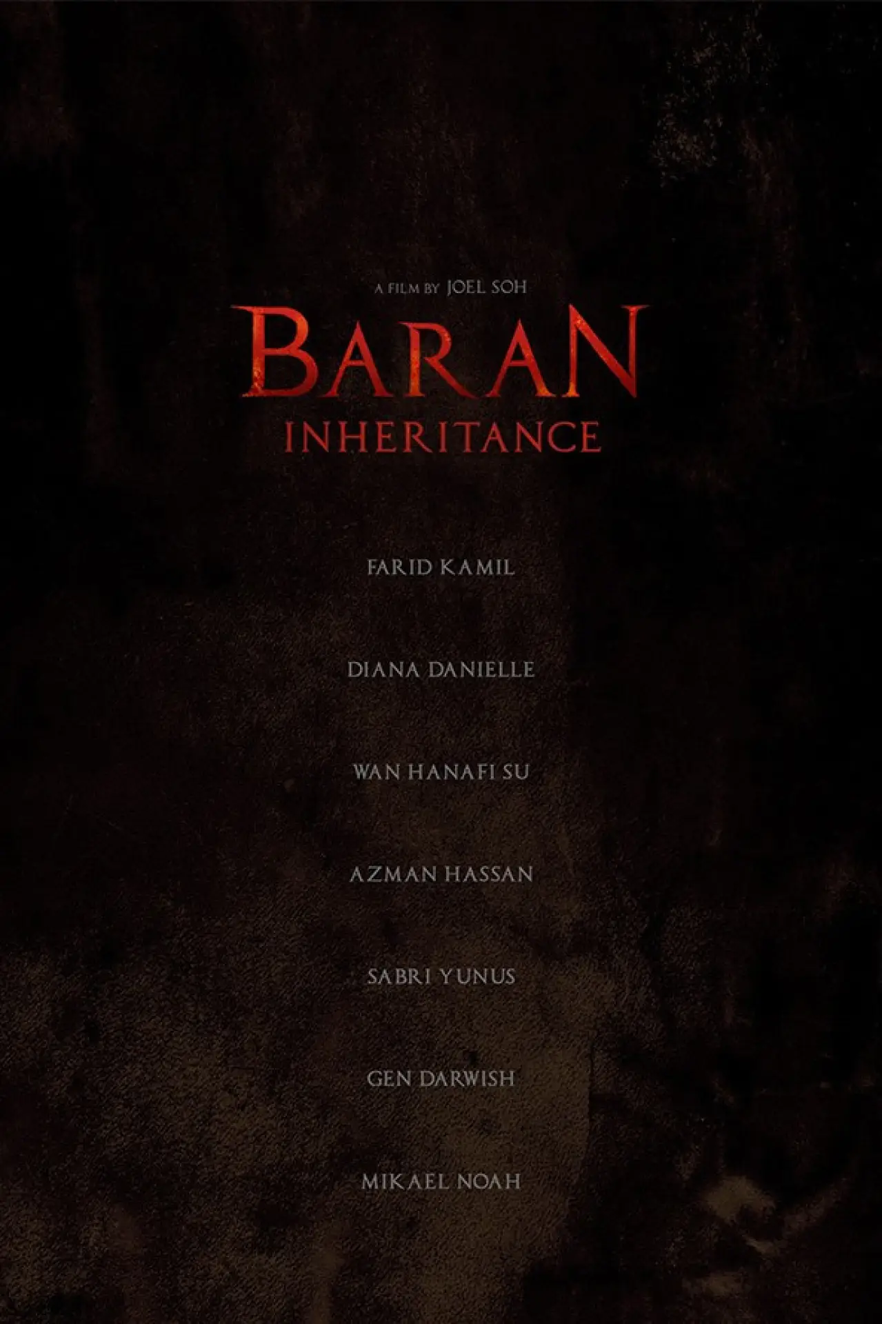 Movie poster "Inheritance"