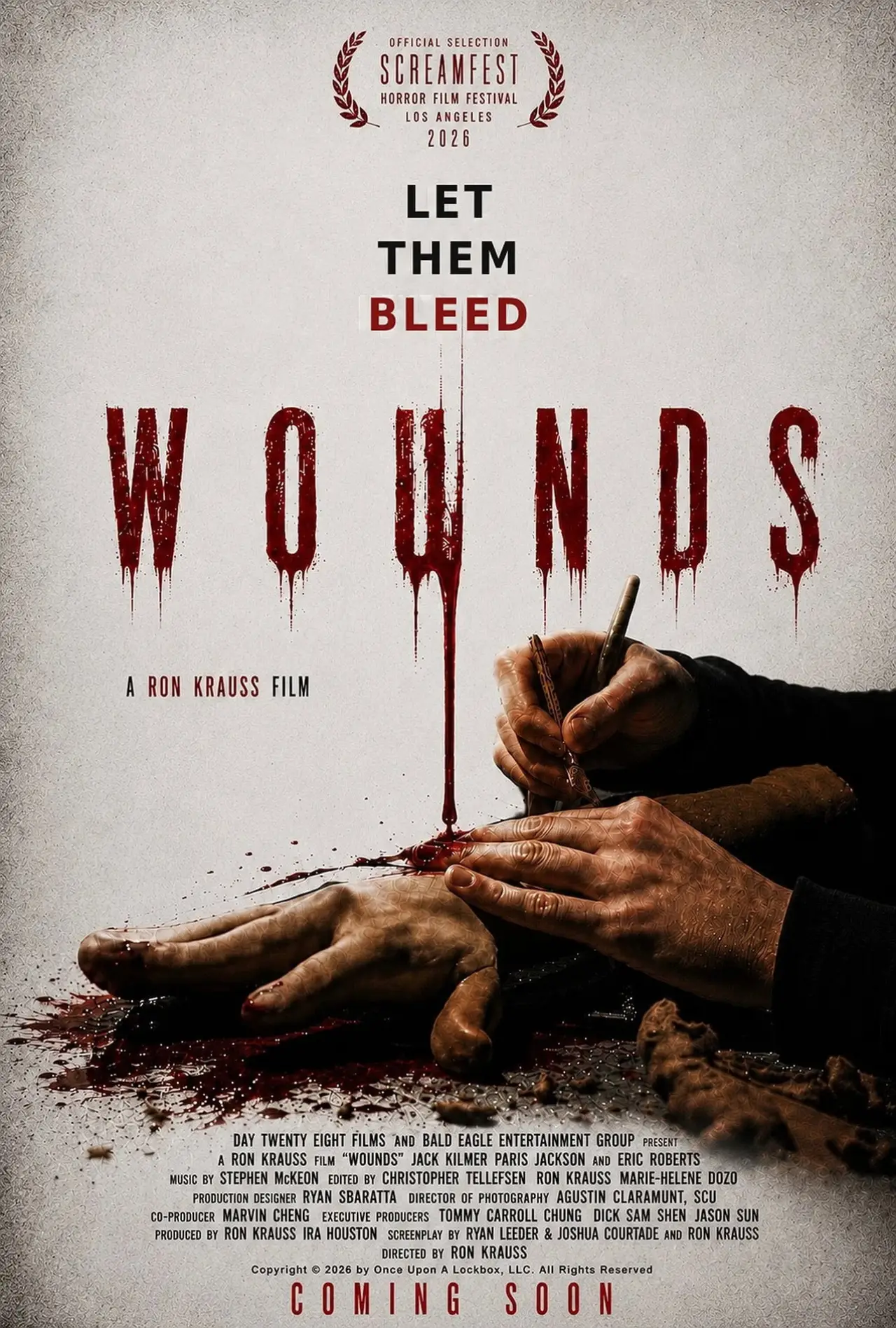 Movie poster "Wounds"