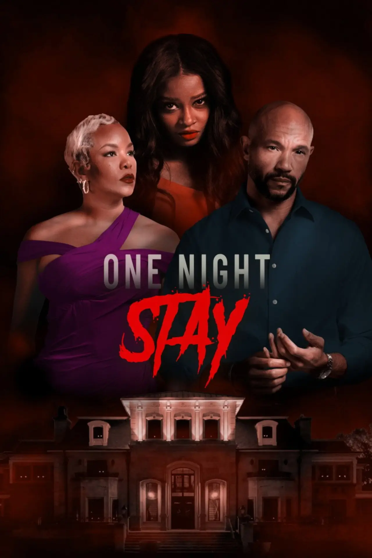 Movie poster "One Night Stay"