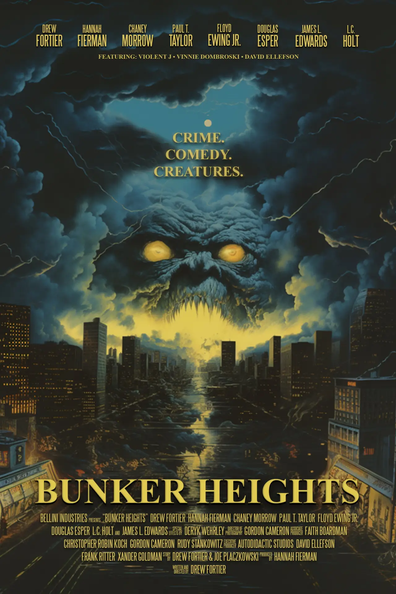 Movie poster "Bunker Heights"