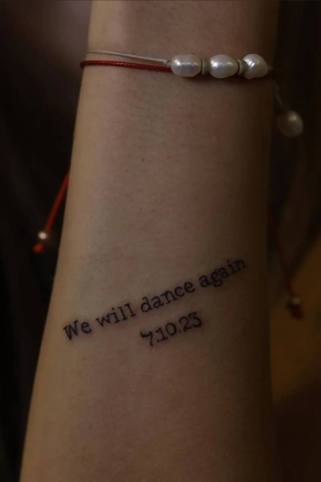 Movie poster "We Will Dance Again"