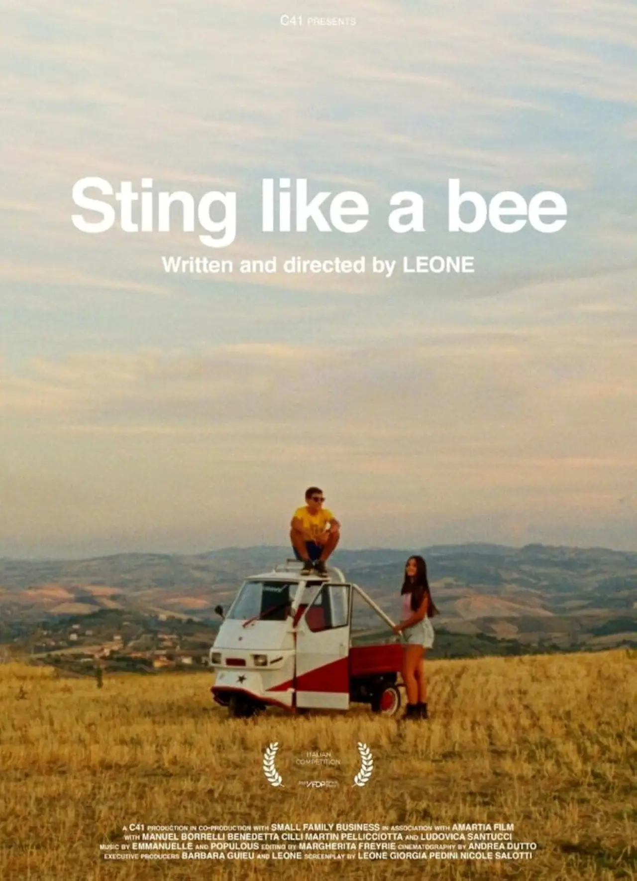 Movie poster "Sting Like a Bee"