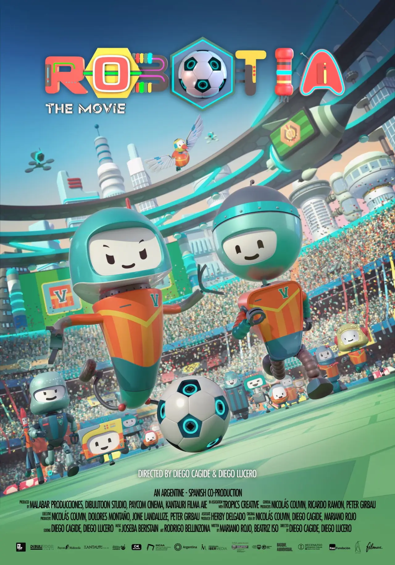 Movie poster "Robotia, la película"