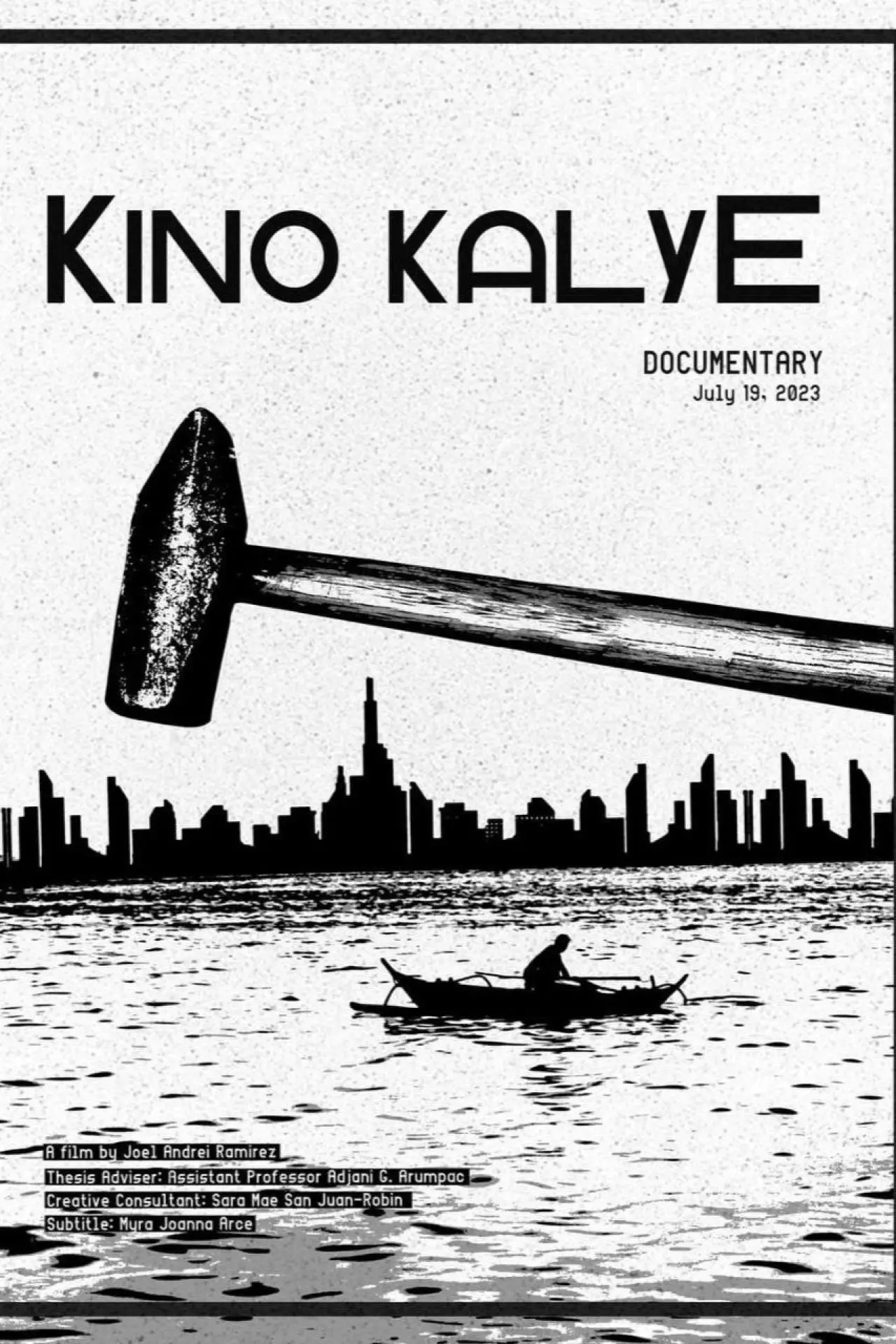 Movie poster "Kino Kalye"