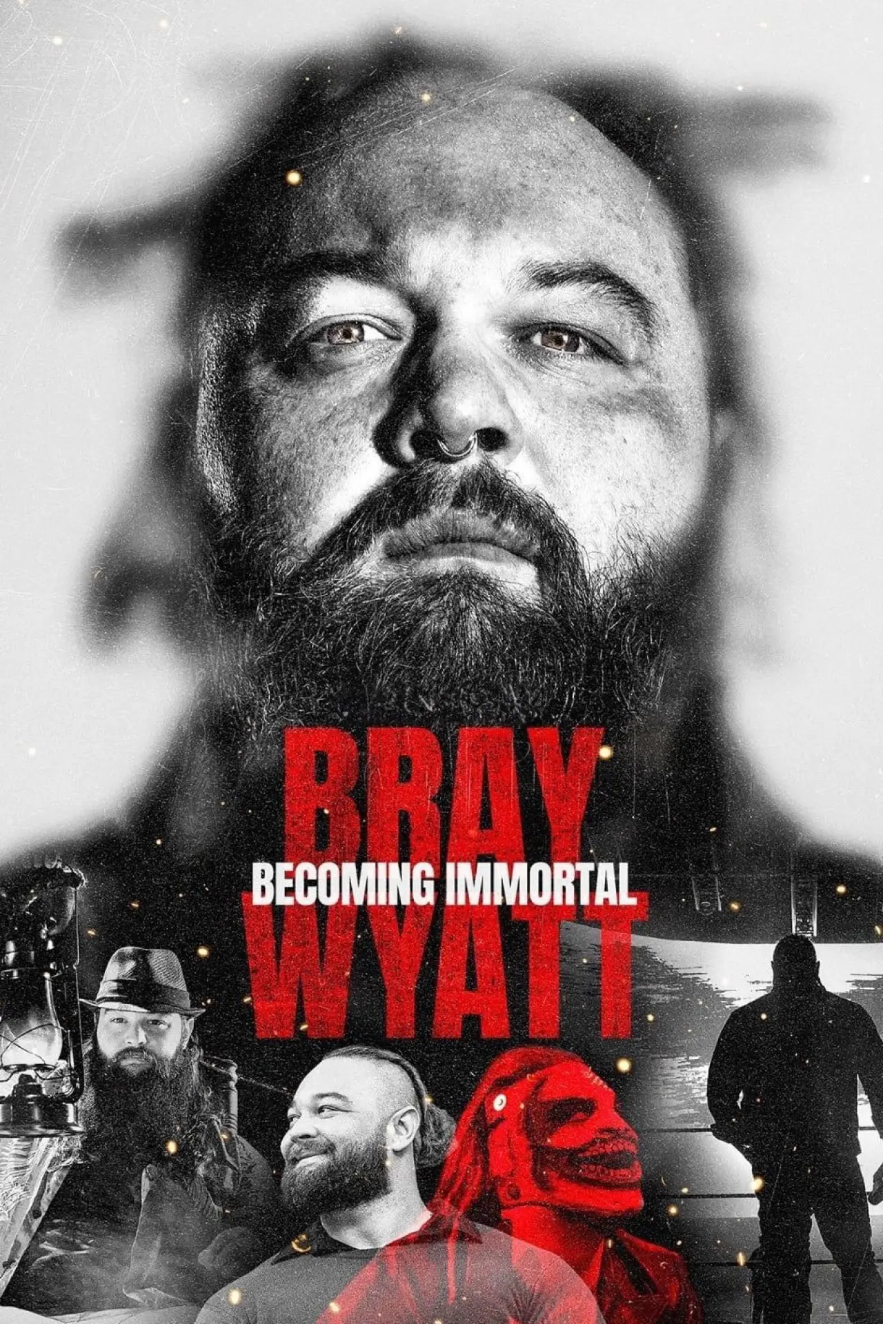 Movie poster "Bray Wyatt: Becoming Immortal"