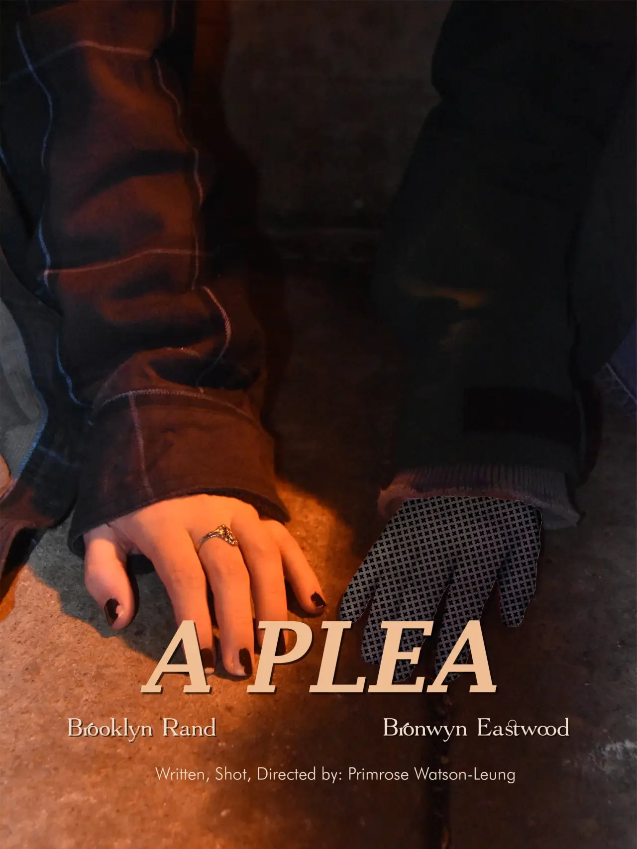 Movie poster "A Plea"