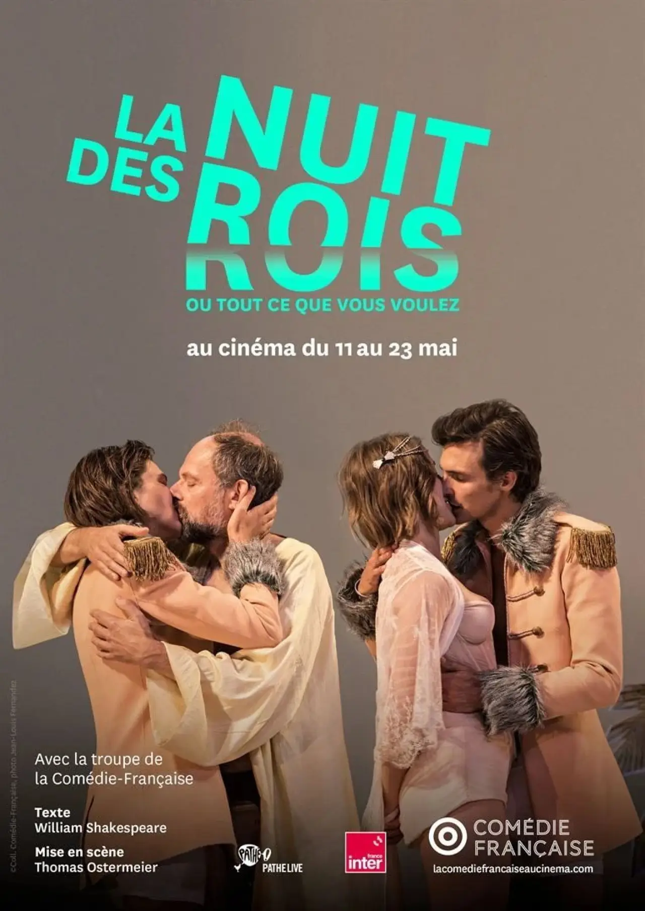 Movie poster "La Nuit des Rois ou Tout Ce Que Vous Voulez"