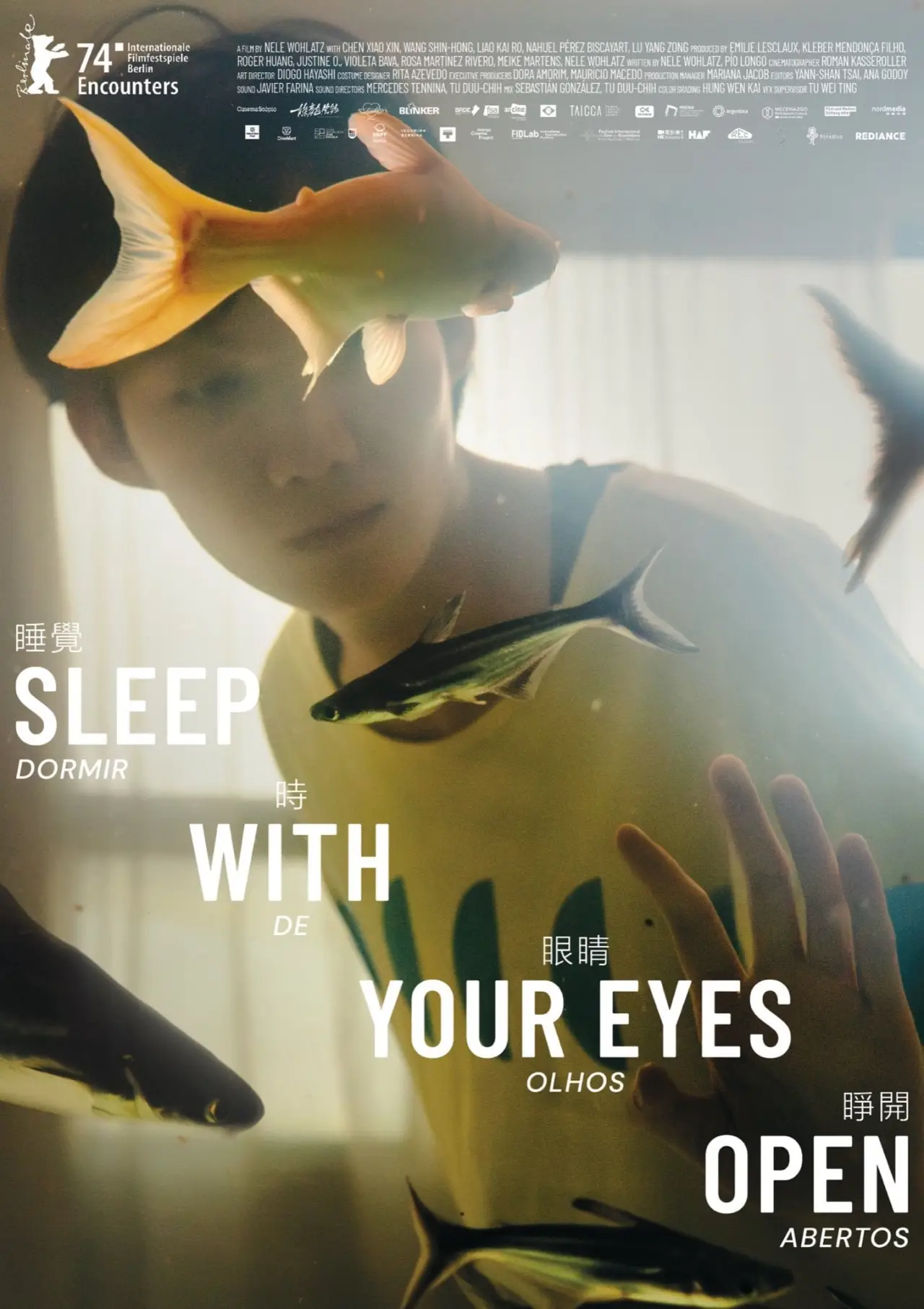 Movie poster "Sleep with Your Eyes Open"