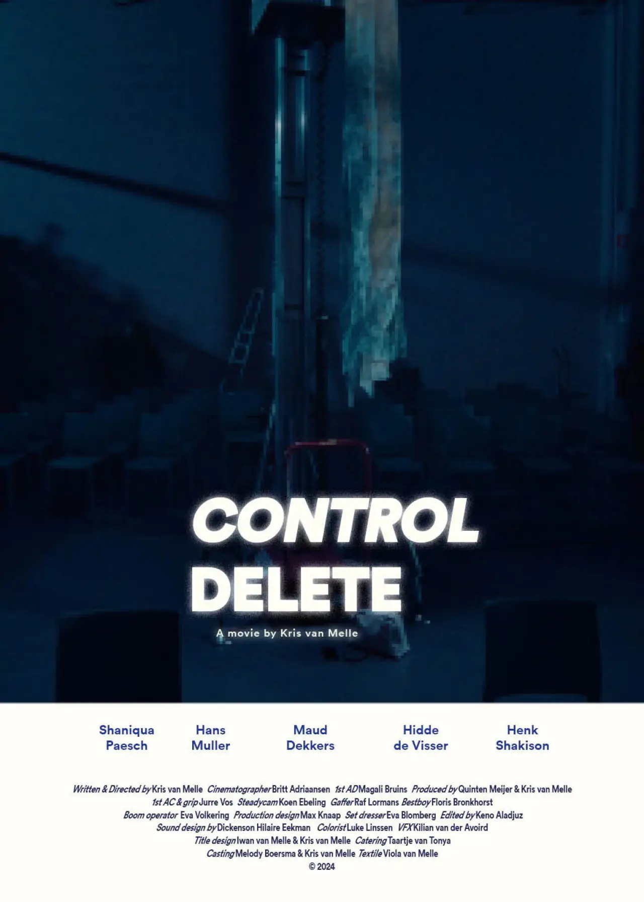 Movie poster "Control Delete"