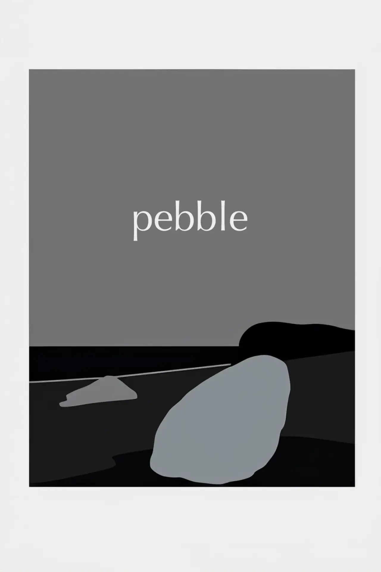 Movie poster "pebble"