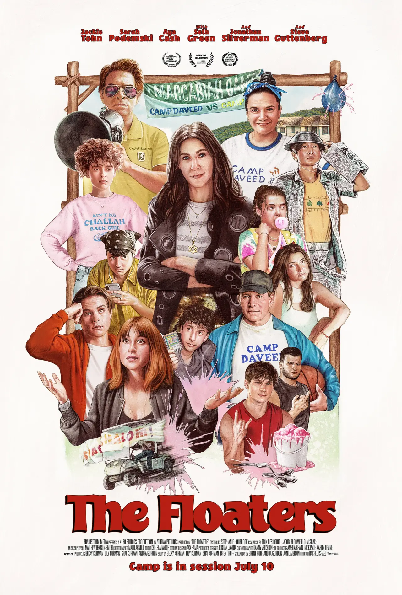 Movie poster "The Floaters"