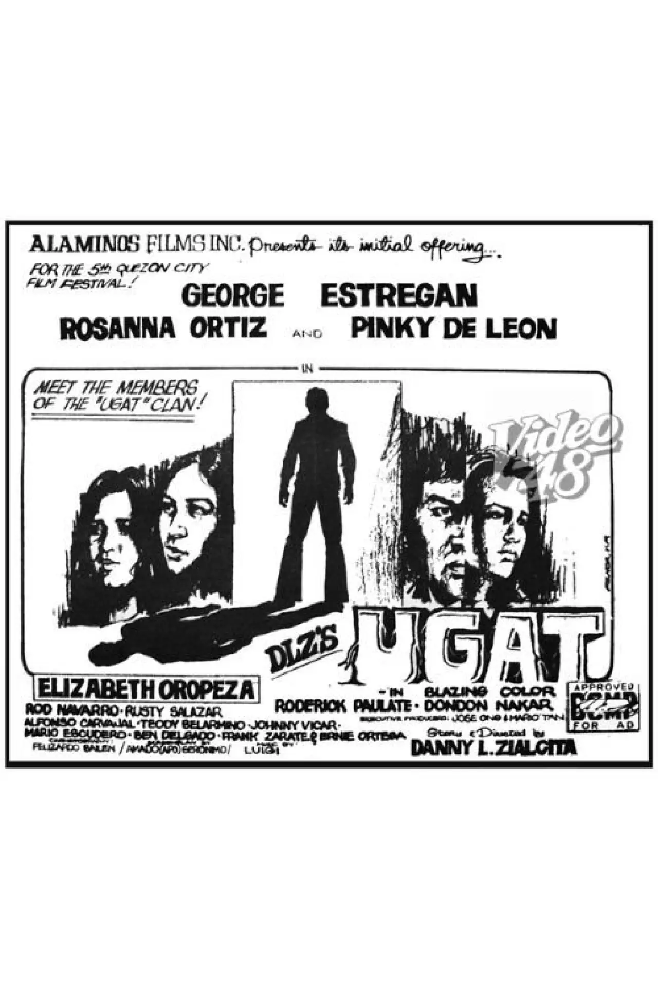 Movie poster "Ugat"