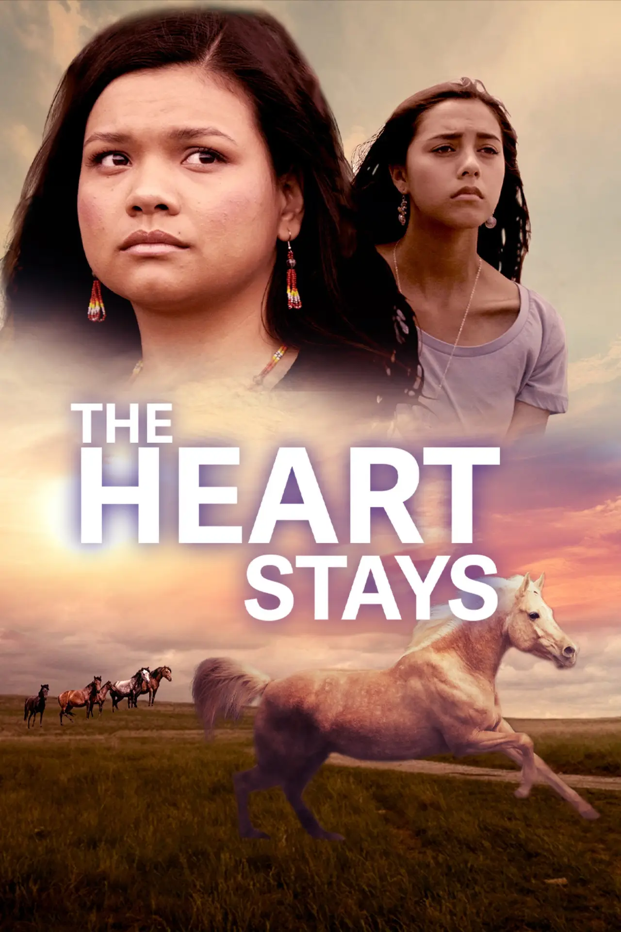 Movie poster "The Heart Stays"