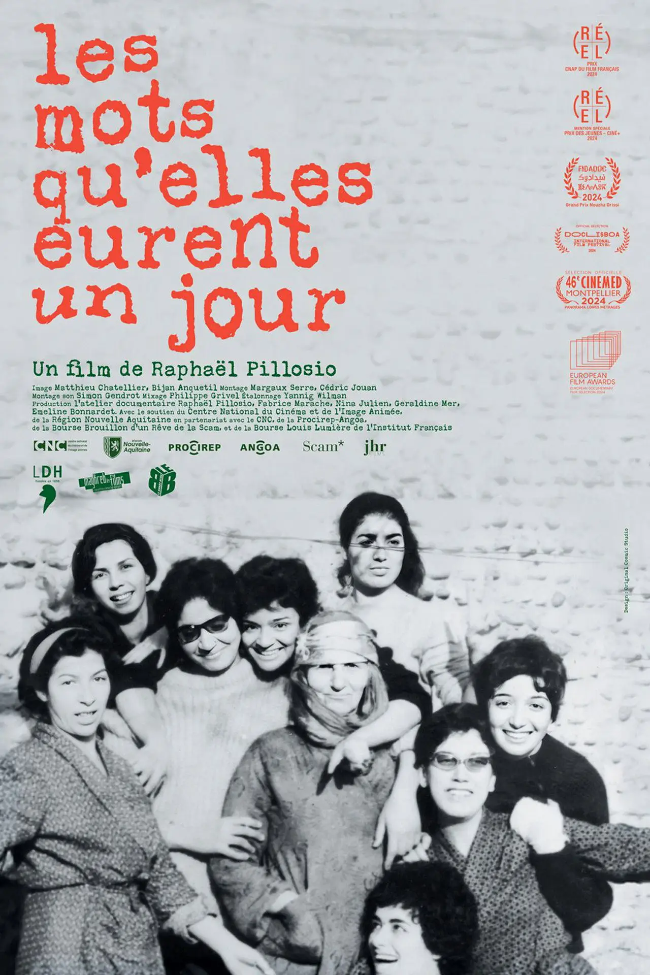 Movie poster "The Words Women Spoke One Day"